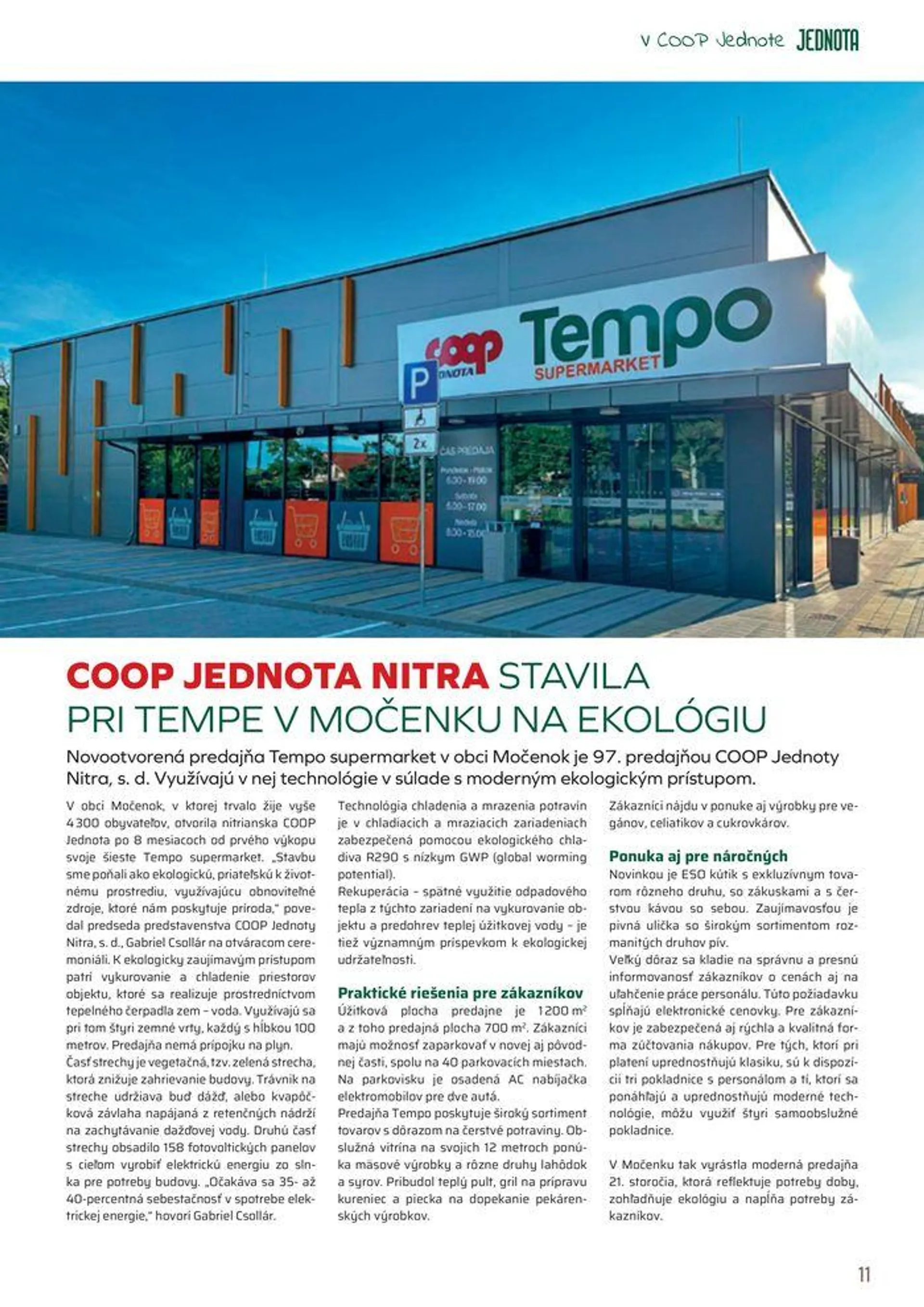 Leták COOP Jednota! - 11