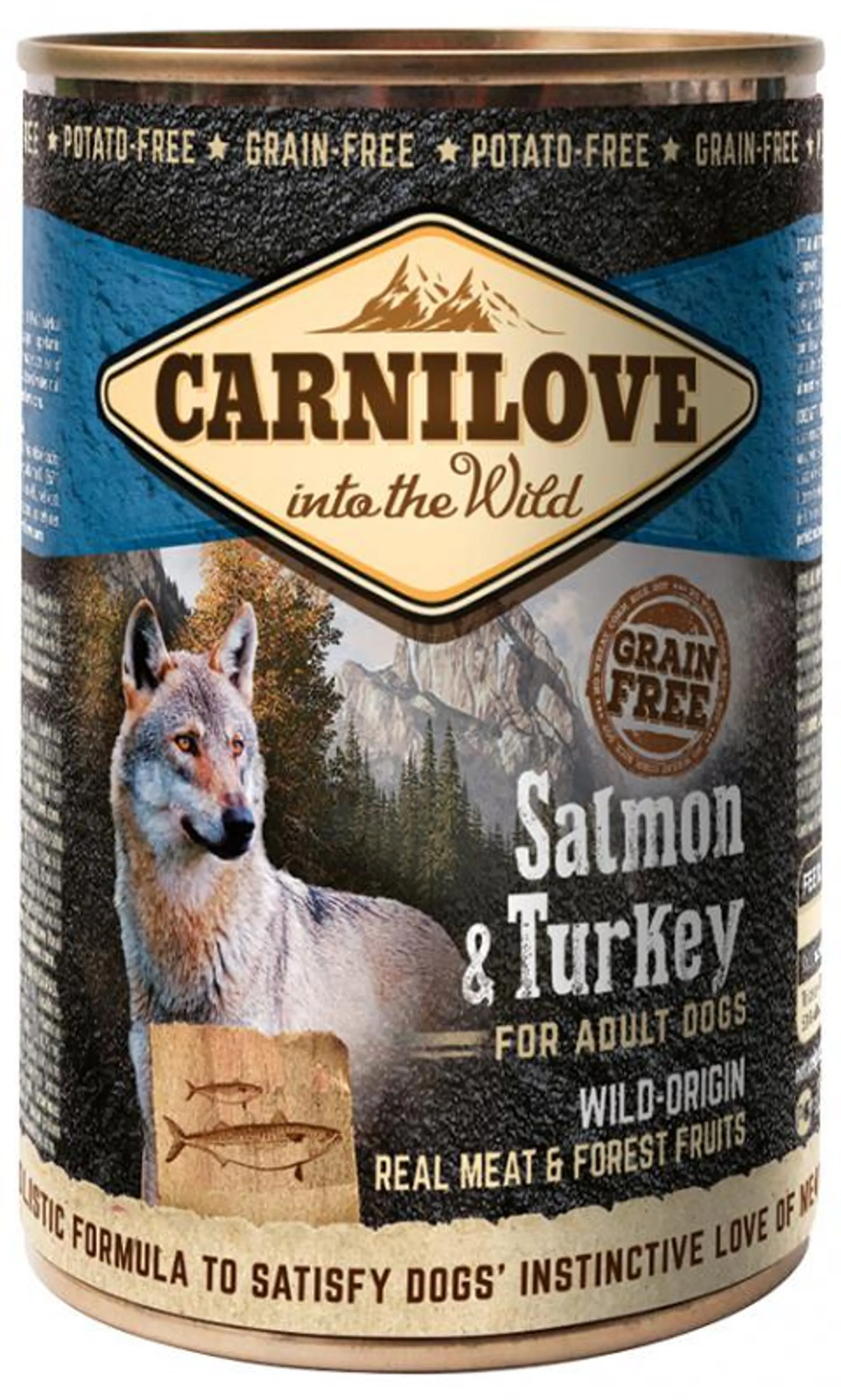 Carnilove Wild Meat Salmon & Turkey 400g