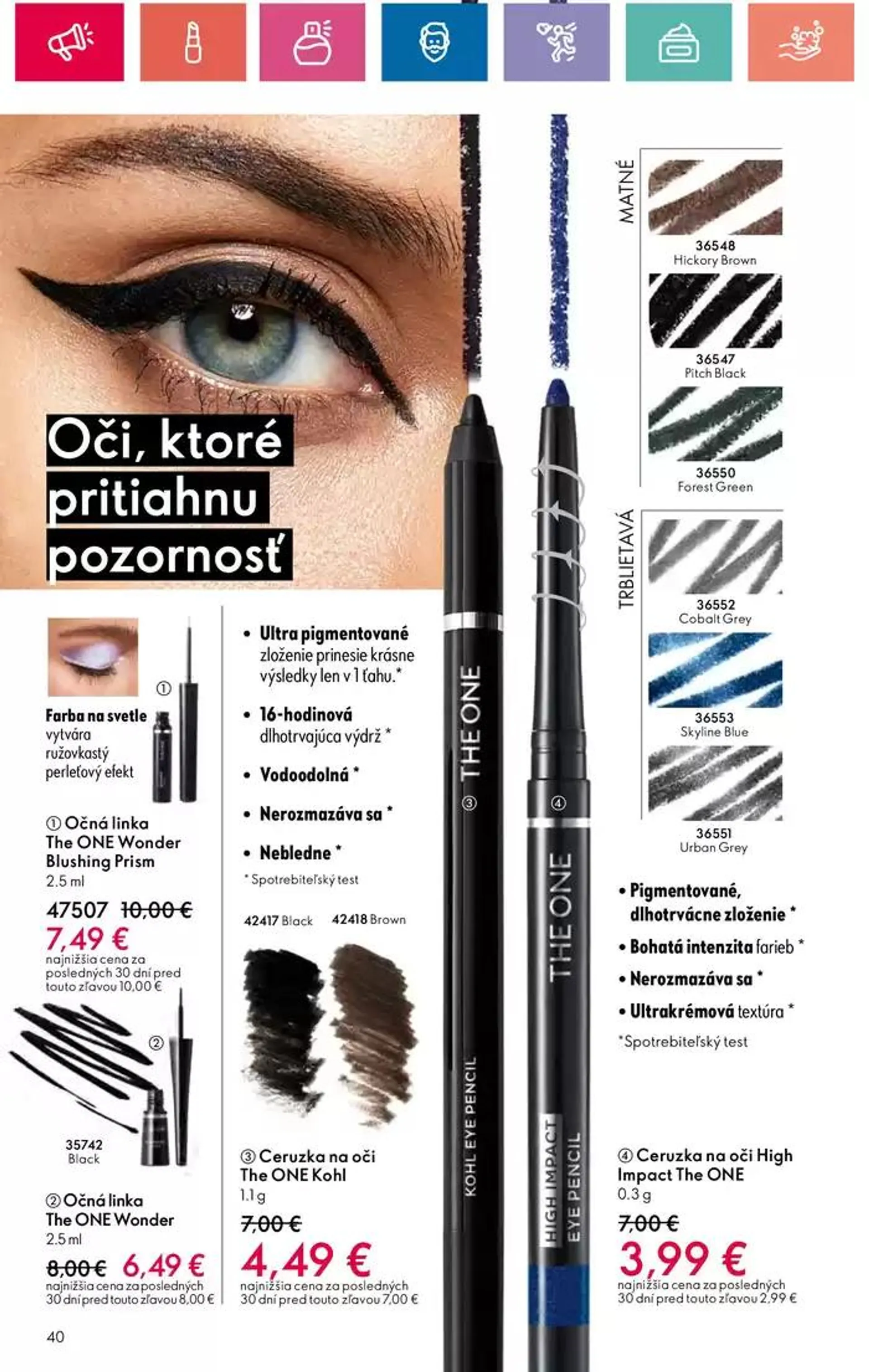 Leták: ORIFLAME katalóg od 2. októbra do 16. októbra 2024 - Prehľad Stránky 40