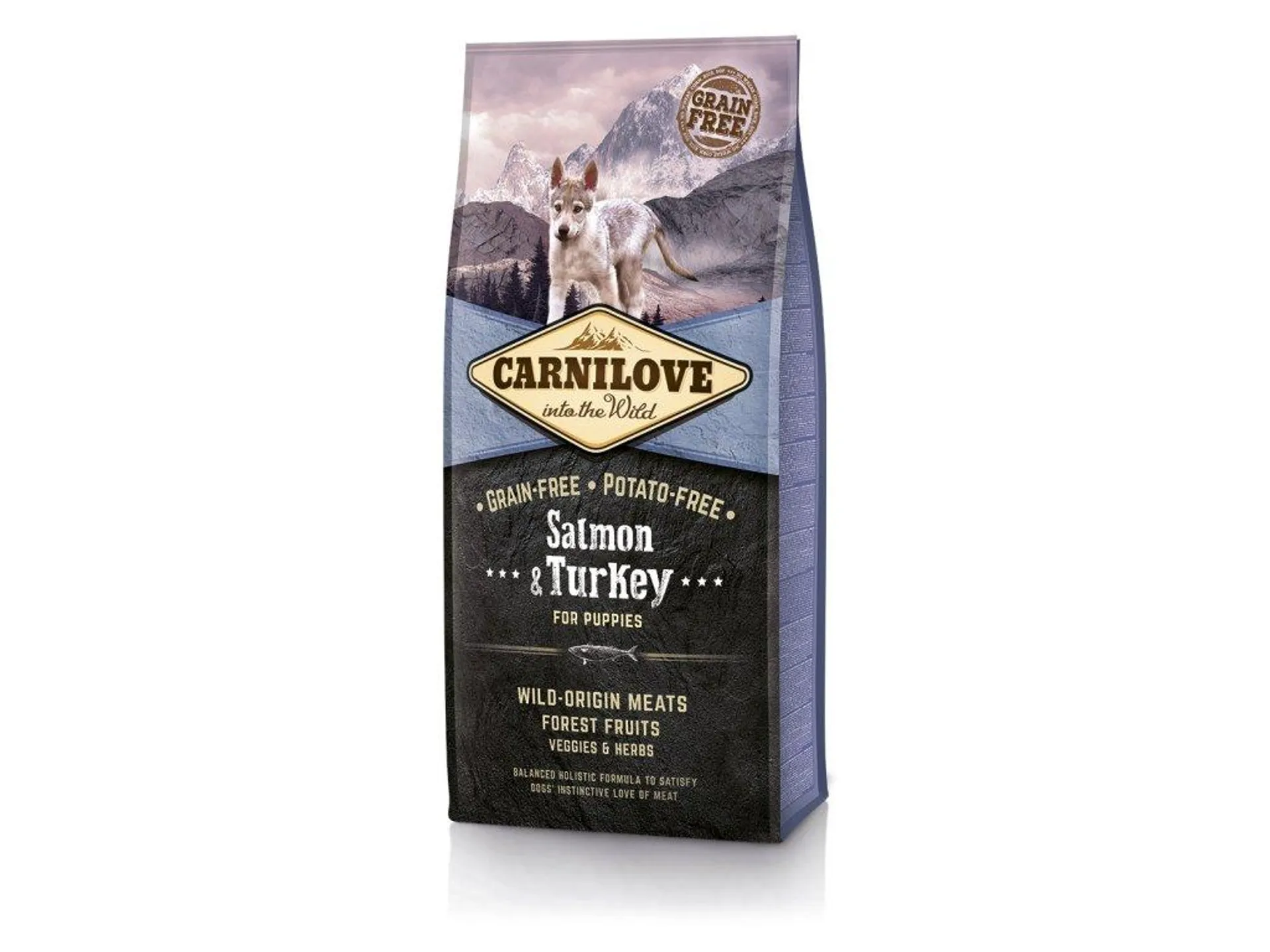 Carnilove Salmon & Turkey for Puppy 12kg - losos a moriak