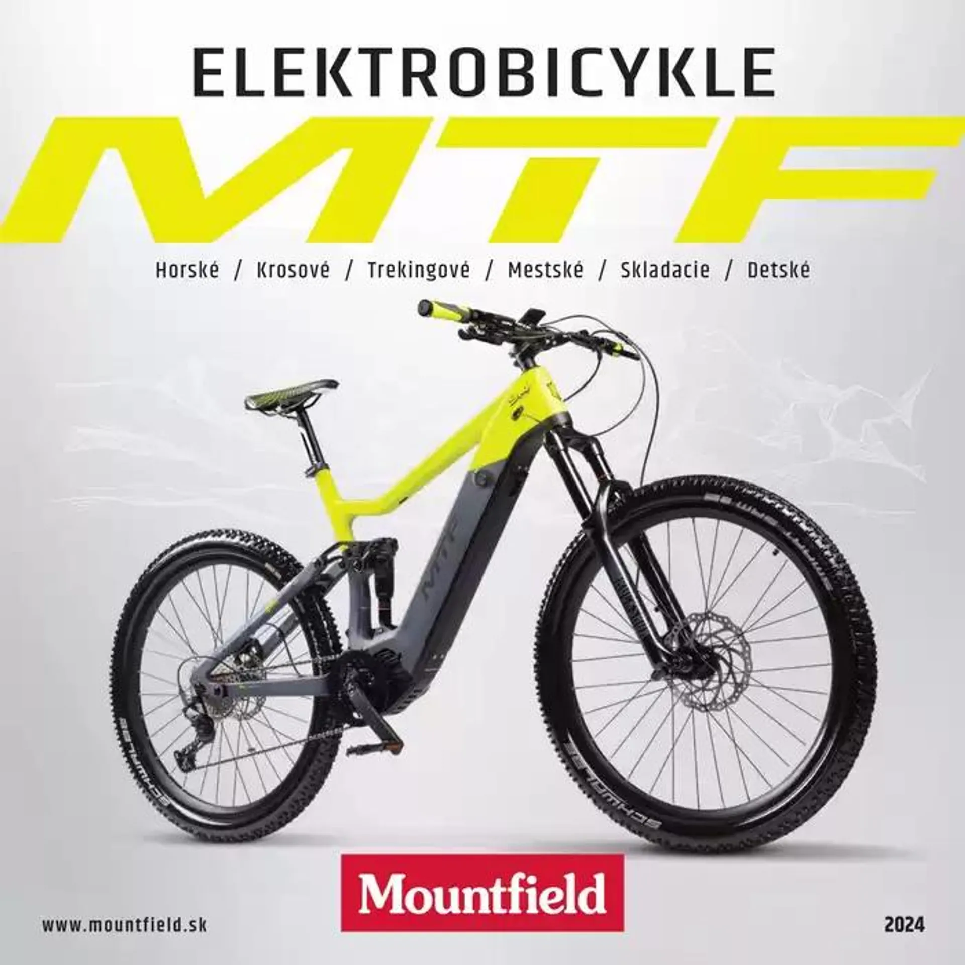 Leták: Mountfield Katalóg elektrobicyklov od 26. septembra do 26. januára 2025 - Prehľad Stránky 1