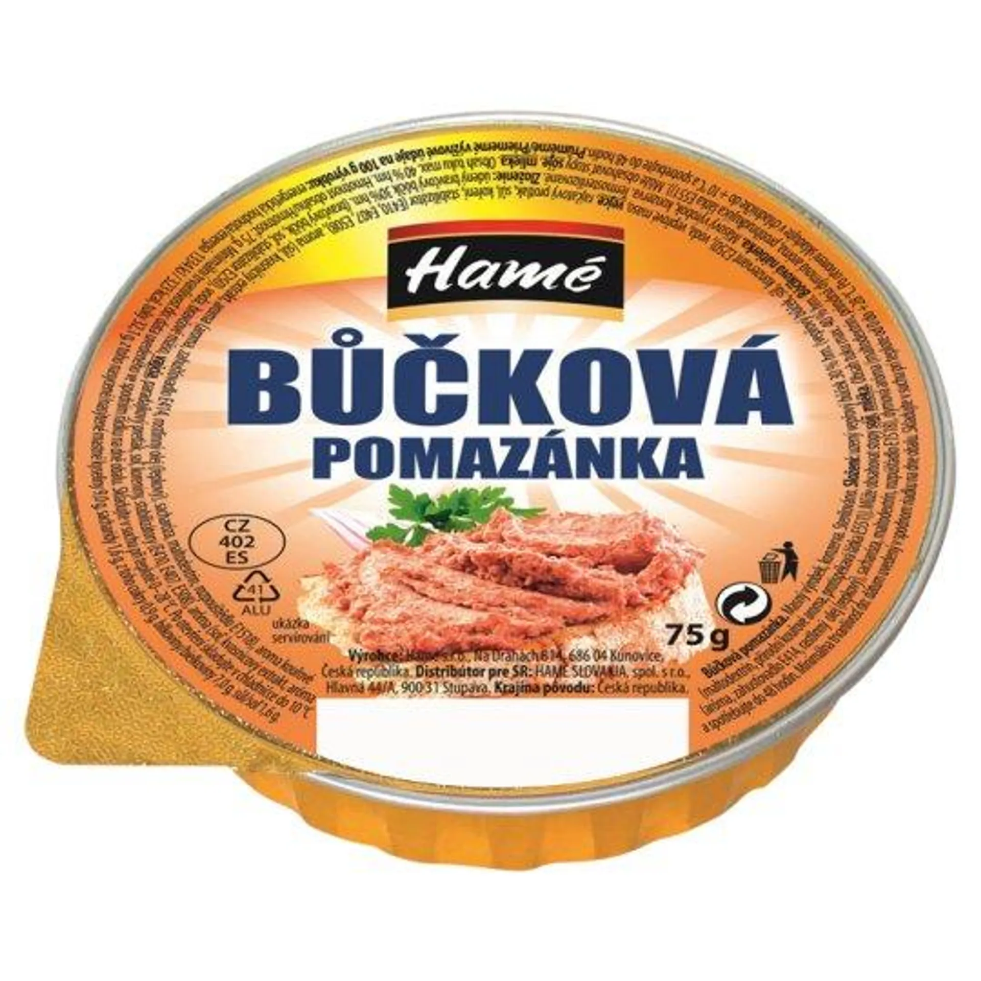 Hamé Bôčiková nátierka 75 g