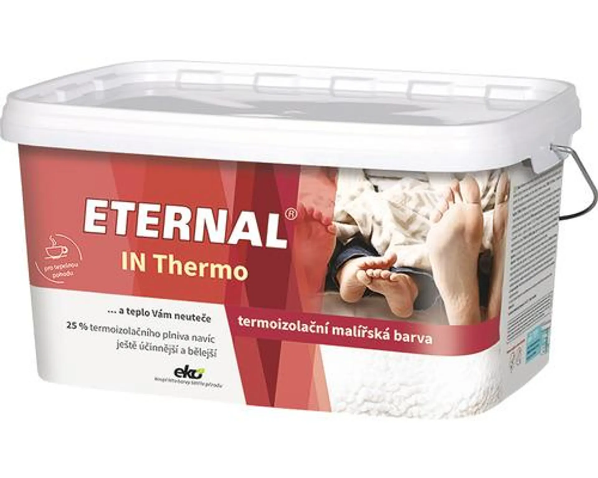 Farba na stenu ETERNAL IN Thermo termoizolačná biela 4 kg