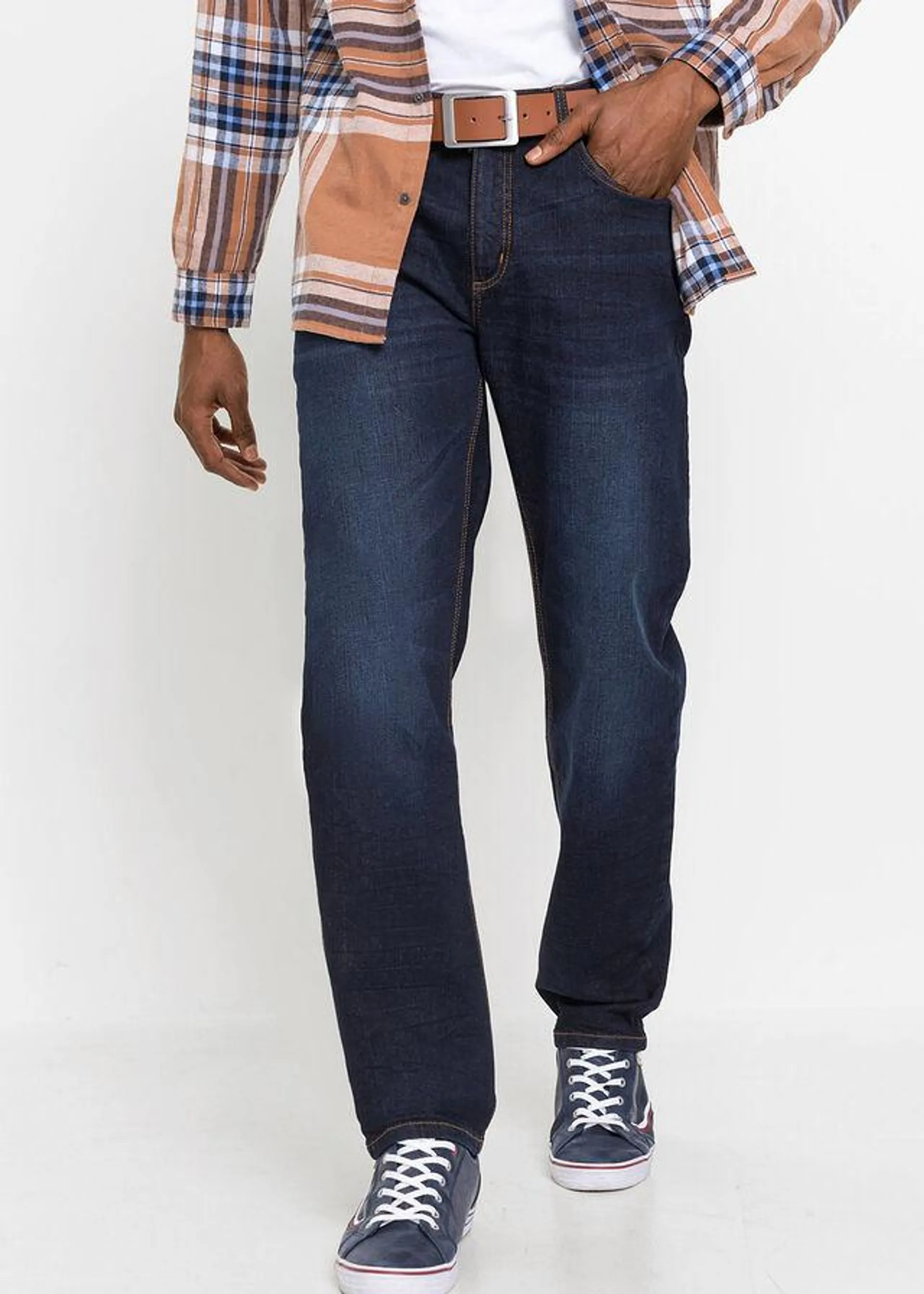 Strečové džínsy Classic Fit Straight