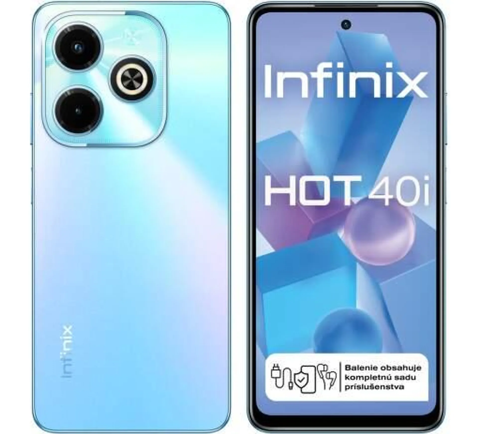 Infinix Hot 40i 128 GB modrý