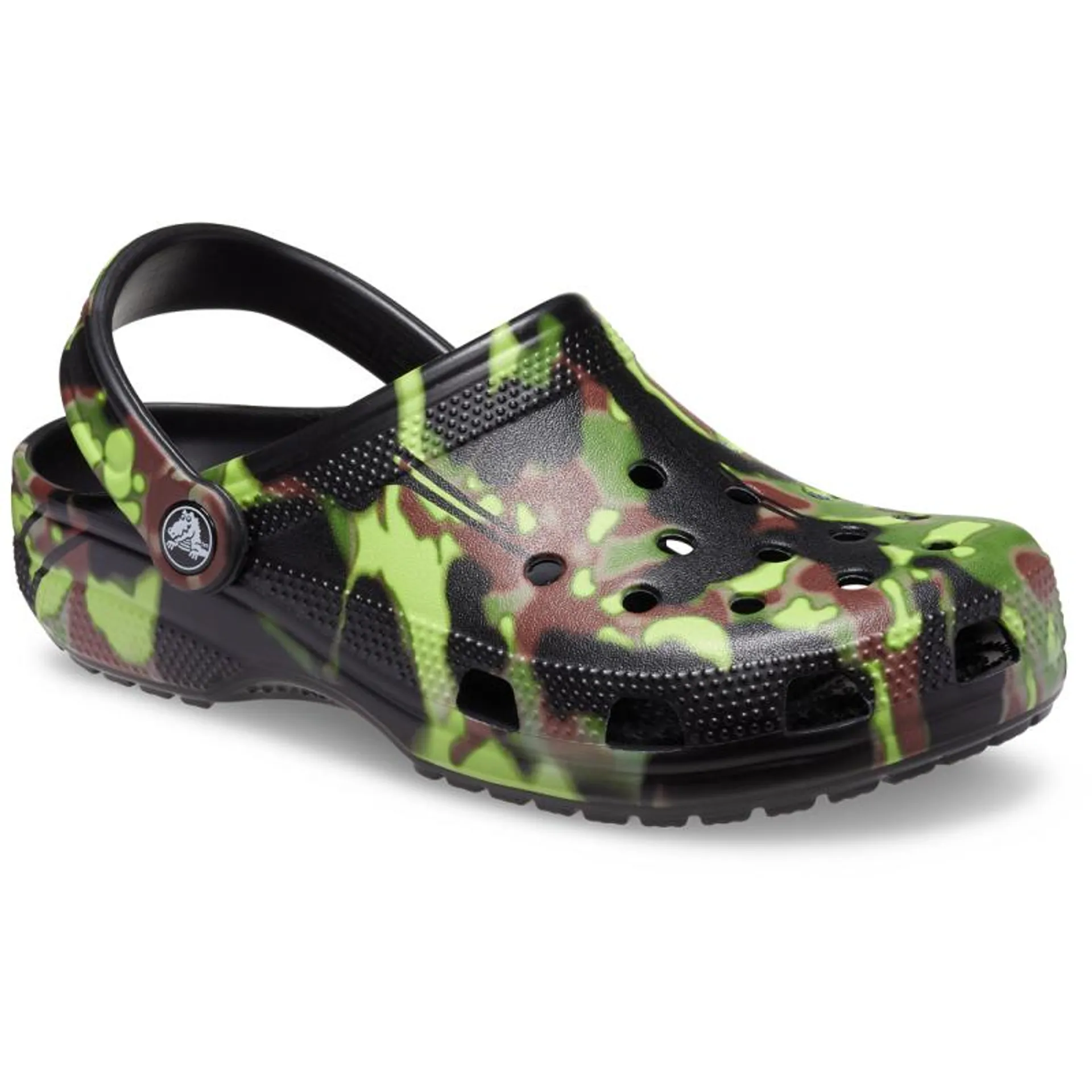 Classic Spray Camo Clog black