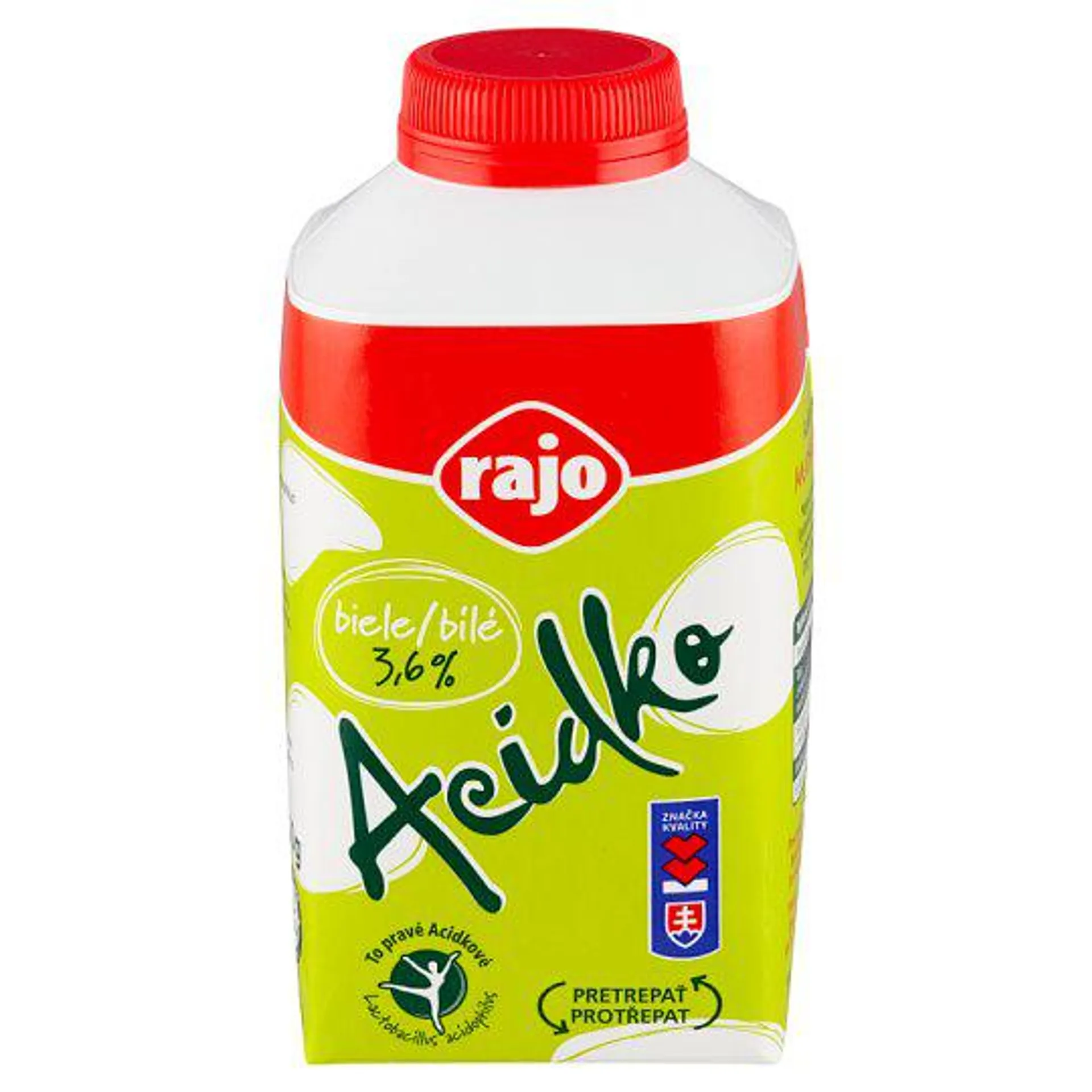 Rajo Acidko Biele 3,6% 450 g