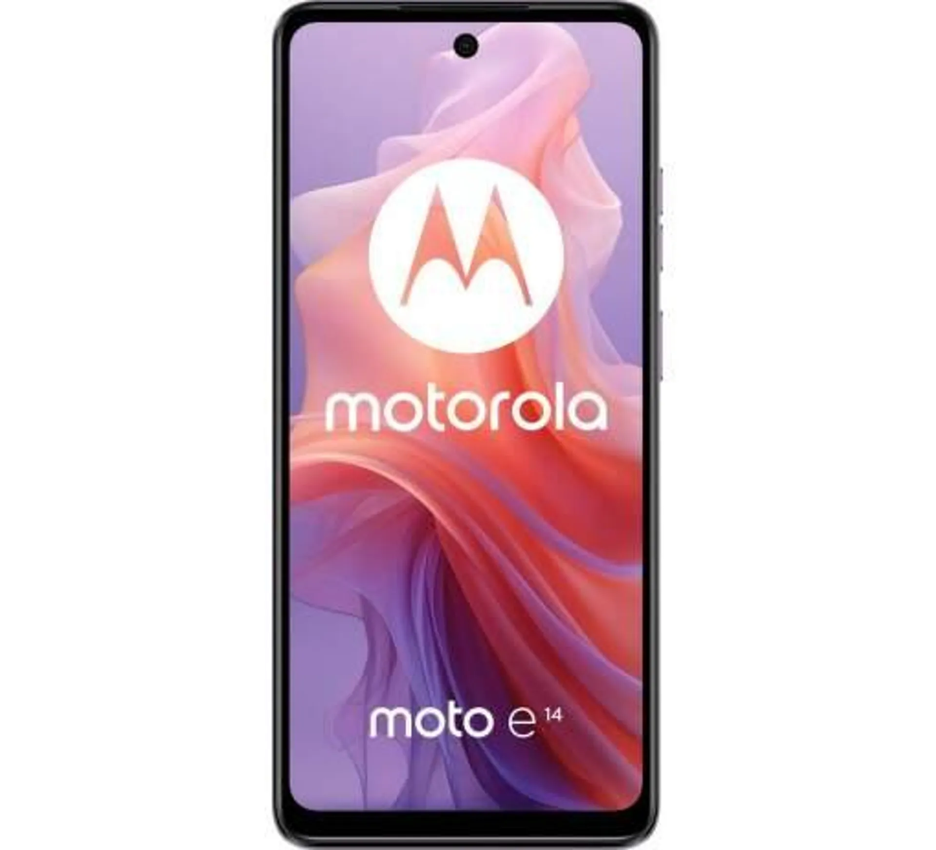 Motorola Moto E14 64 GB fialový