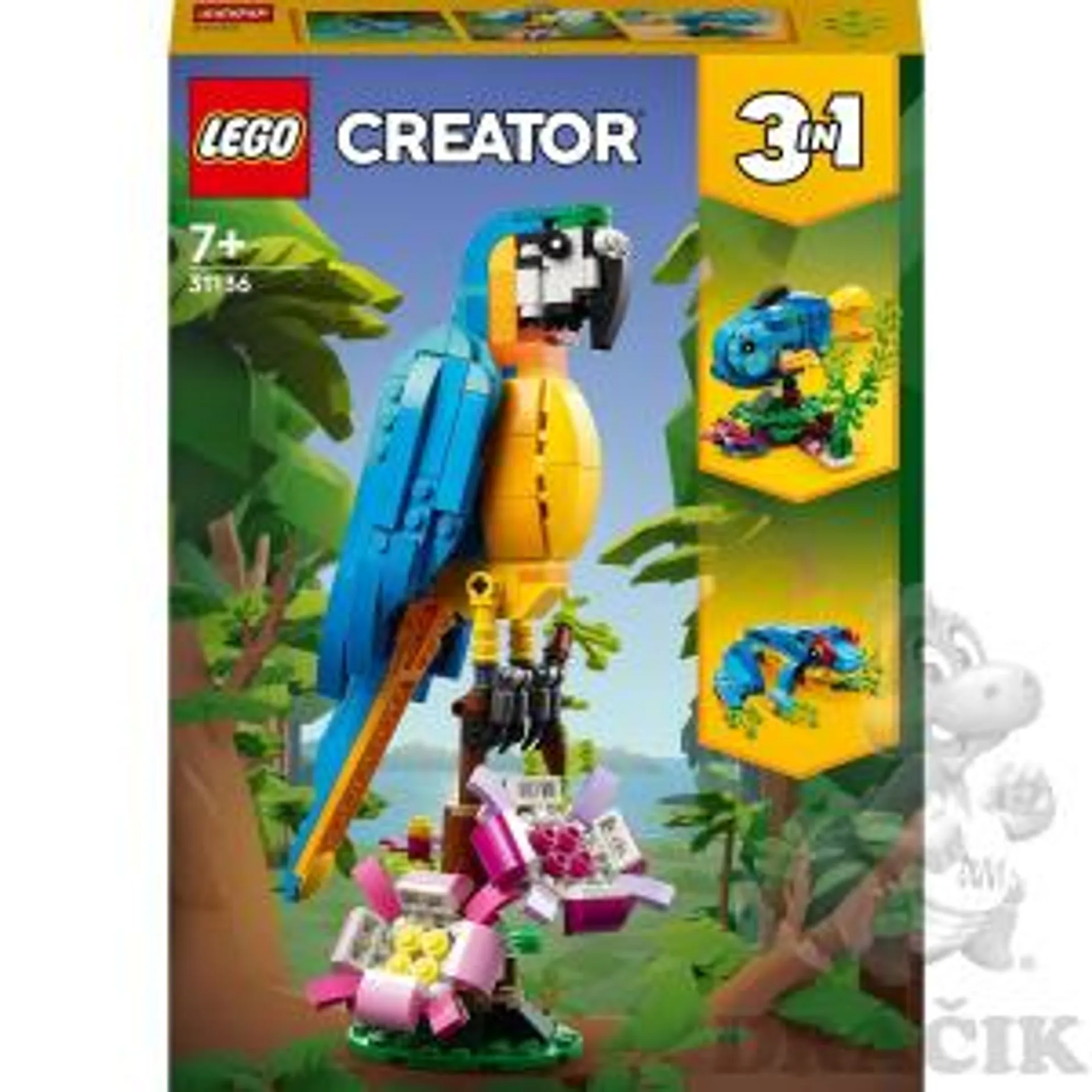 31136 Lego Creator- Exotický papagáj