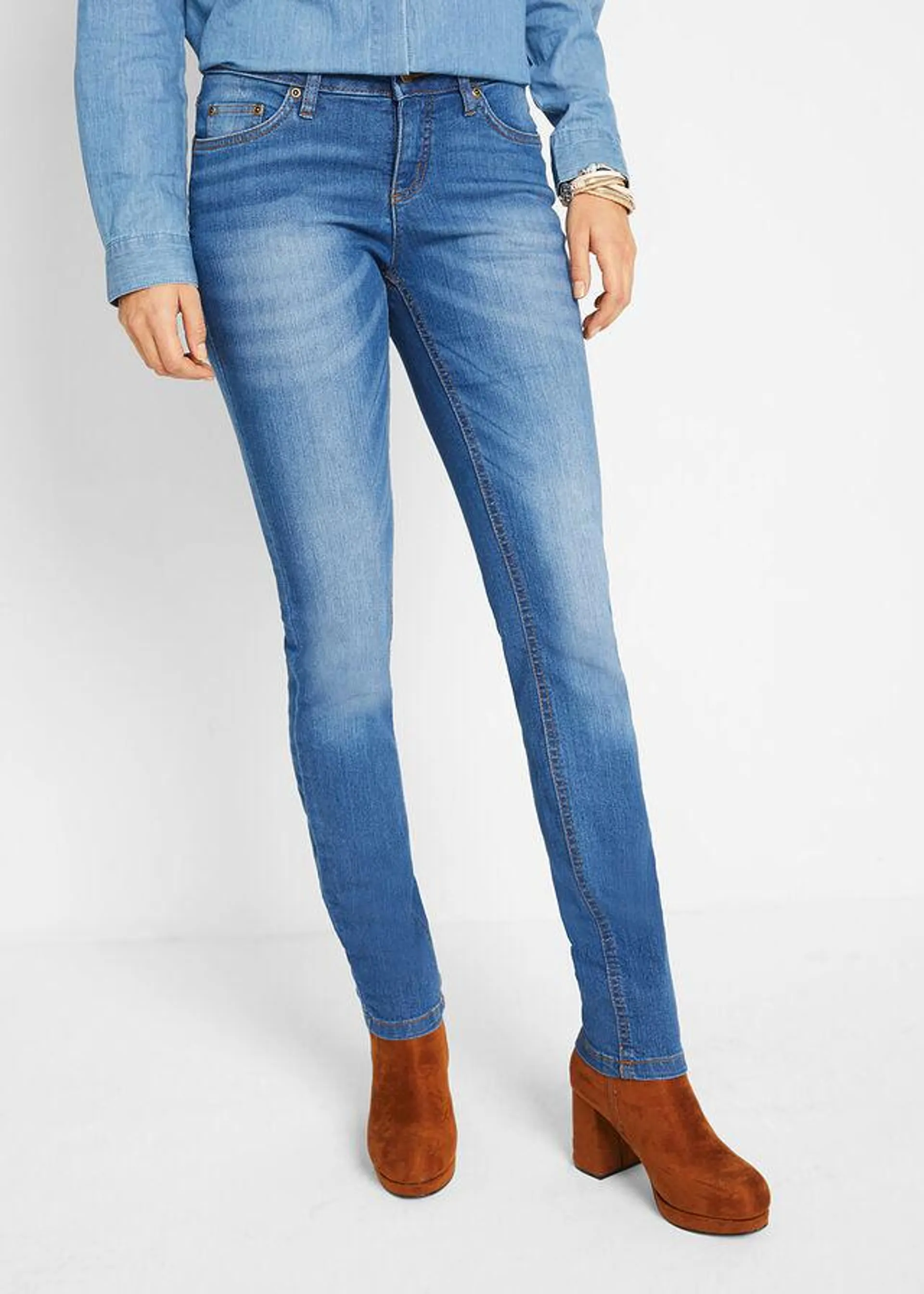 Komfortné strečové džínsy