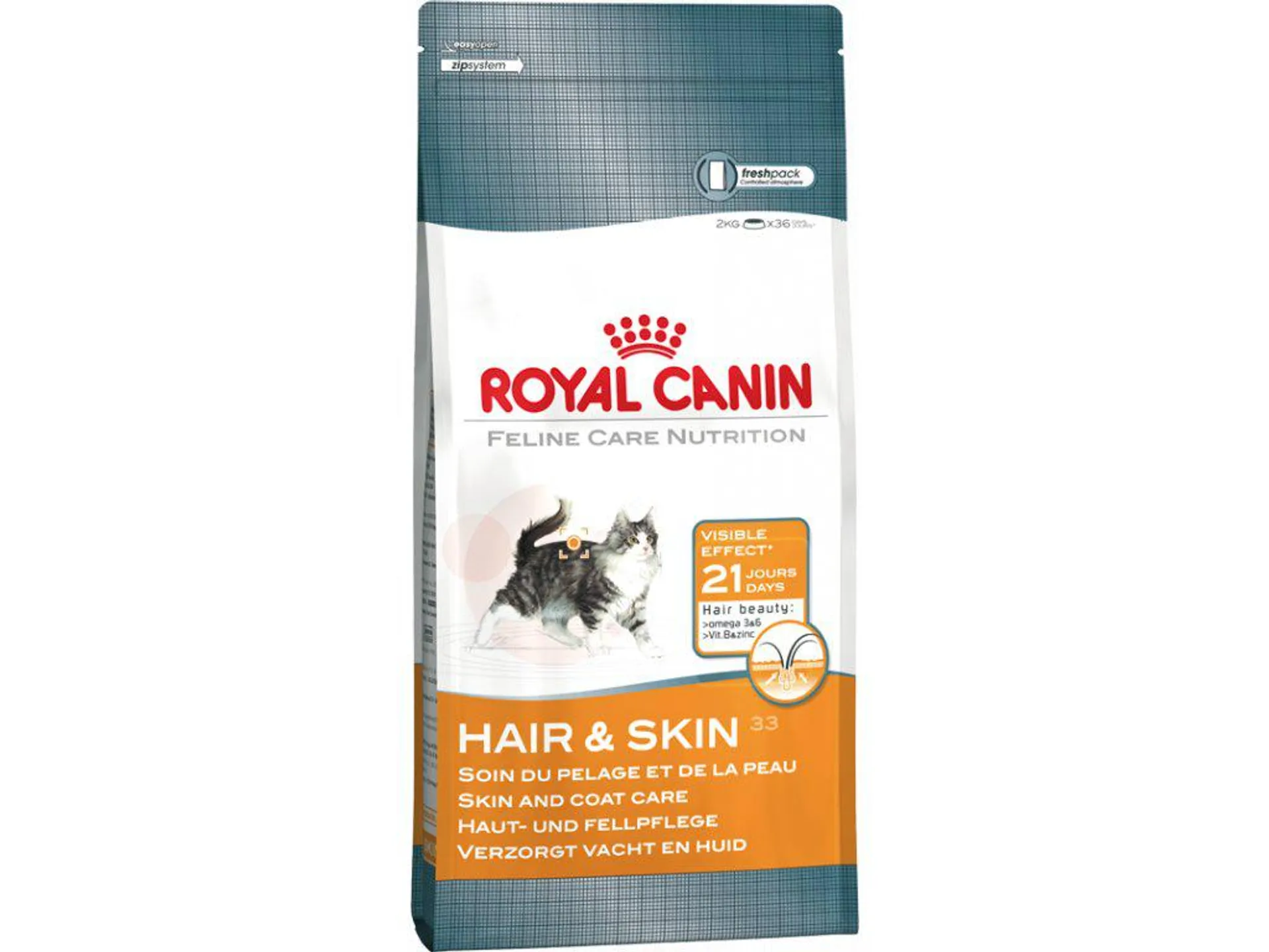 Royal Canin HAIR&SKIN 2kg