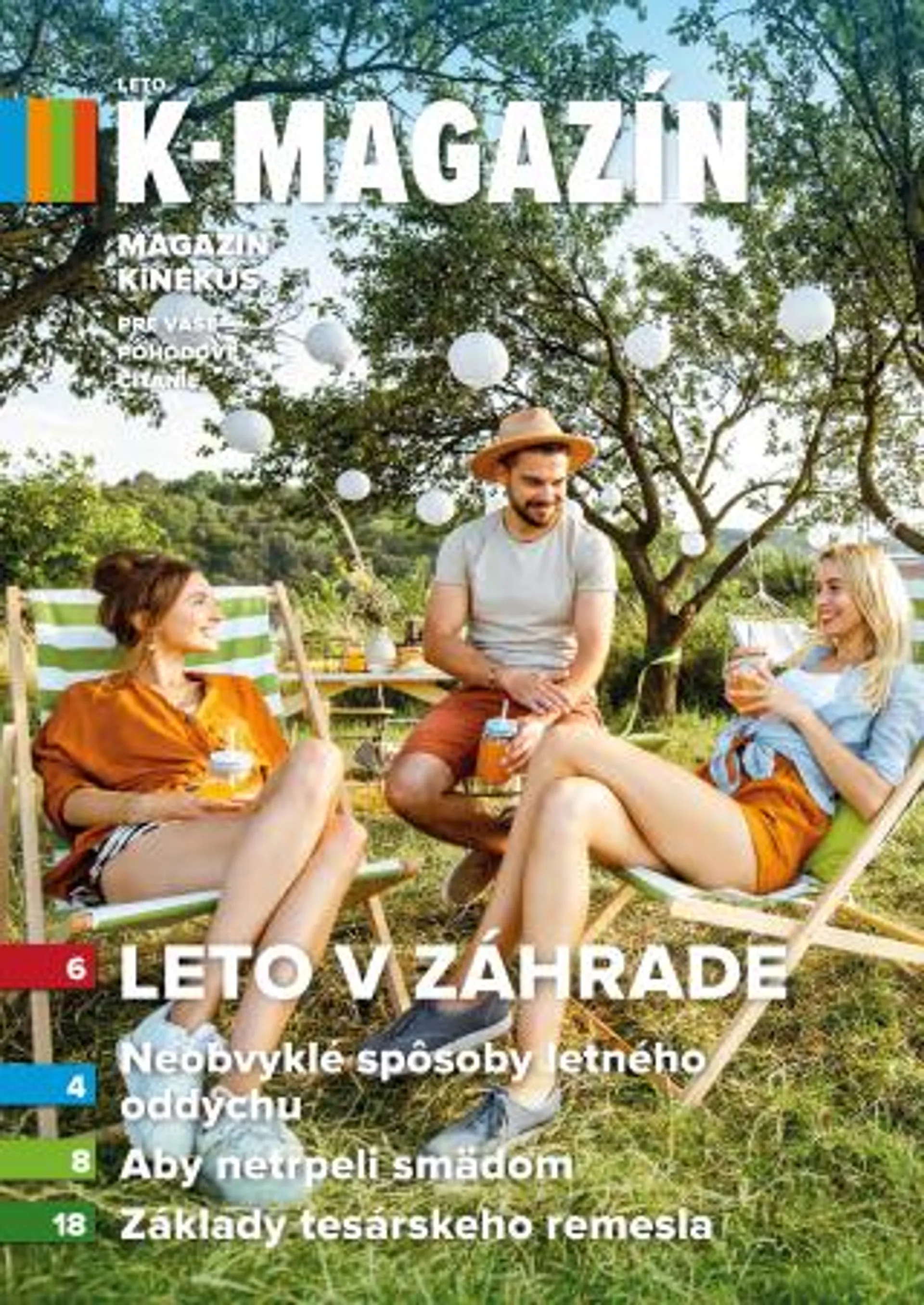 Leták: Kinekus magazín - LETO od 1. júla do 31. augusta 2024 - Prehľad Stránky 1