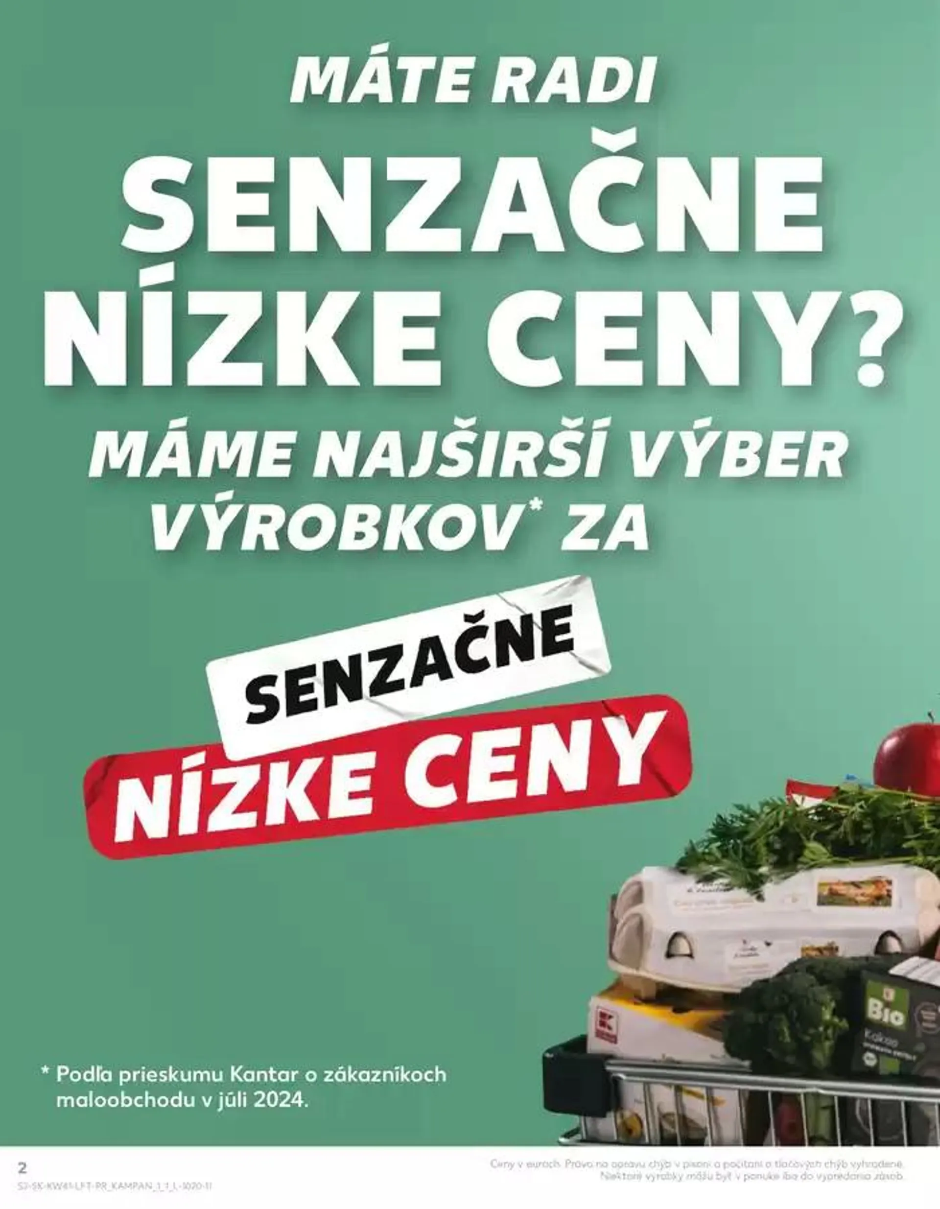 Leták: Skvelé zľavy na vybrané produkty od 10. októbra do 16. októbra 2024 - Prehľad Stránky 2