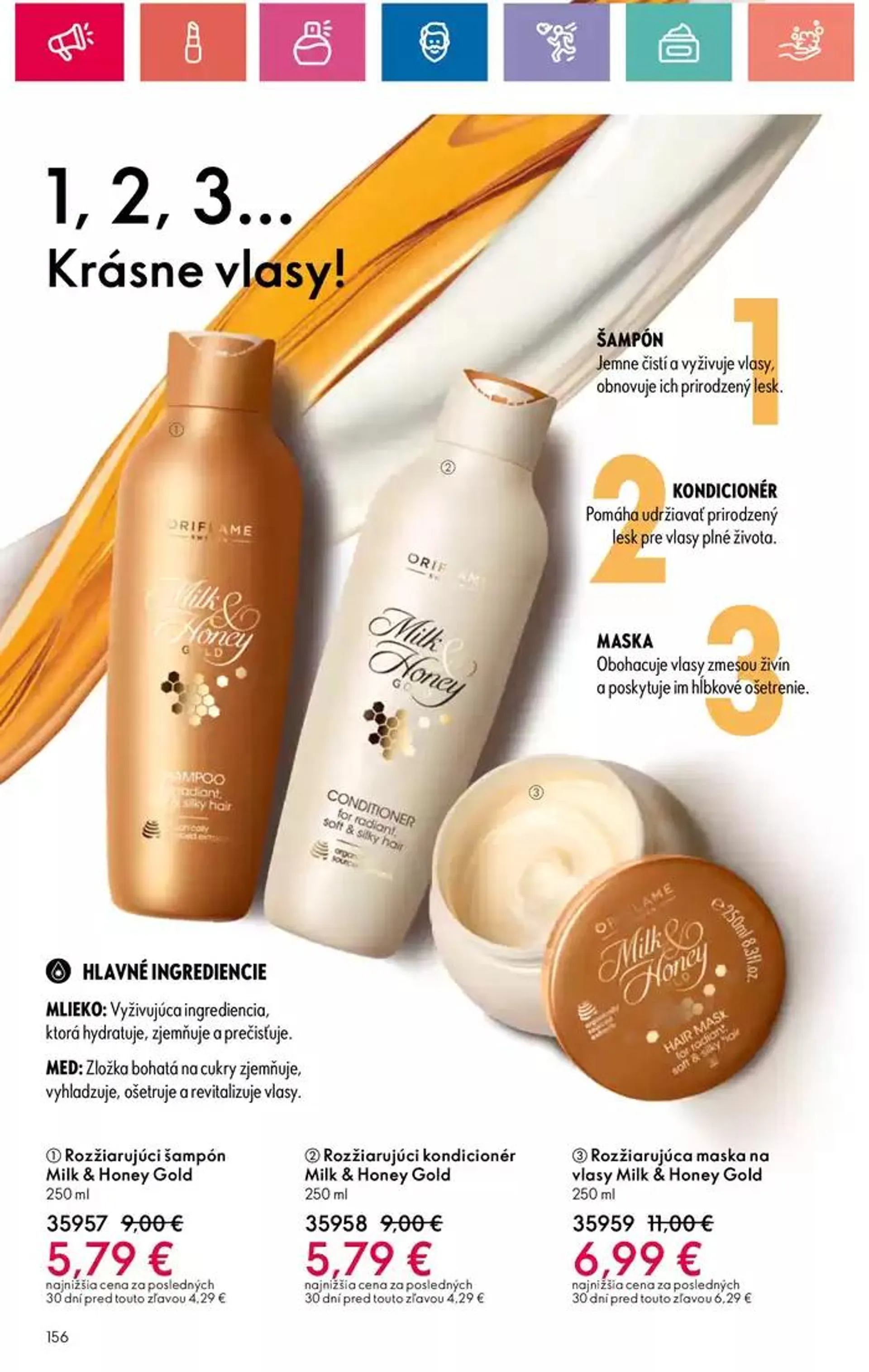 Leták: ORIFLAME katalóg od 2. októbra do 16. októbra 2024 - Prehľad Stránky 156