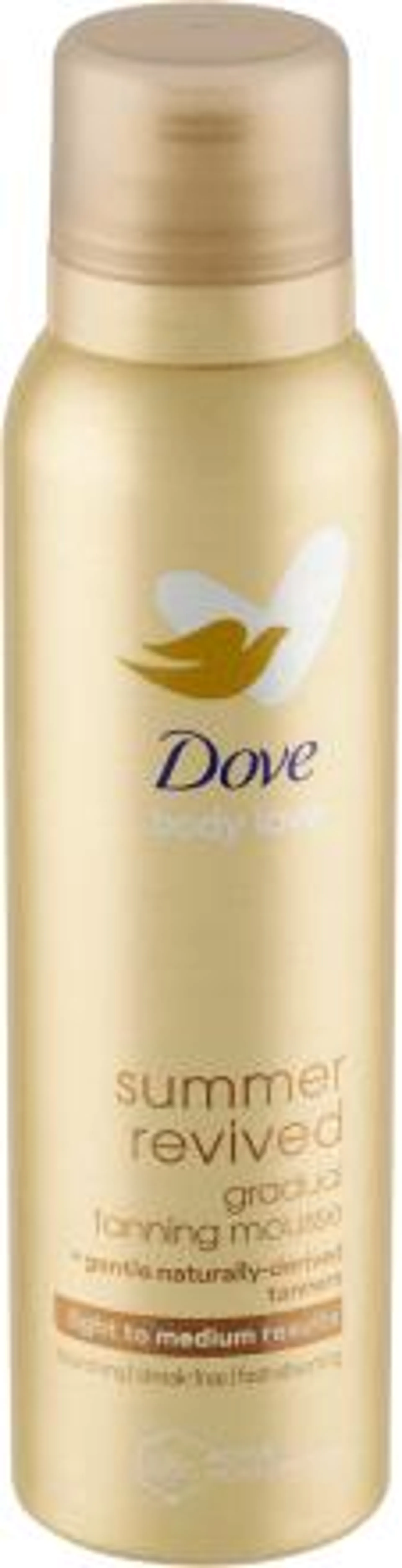 Samoopaľovacia telová pena Body Love Summer Revived - Light to Medium, 150 ml