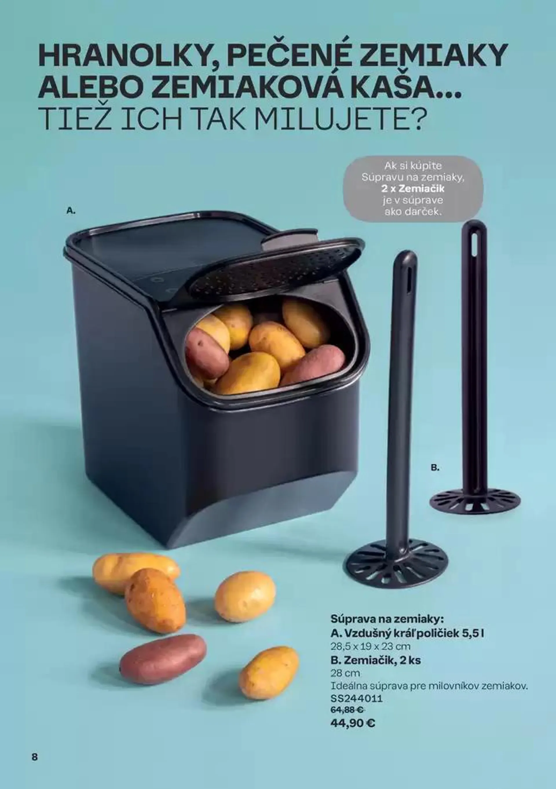 Leták: Tupperware October 2024 Brochure od 9. októbra do 23. októbra 2024 - Prehľad Stránky 8