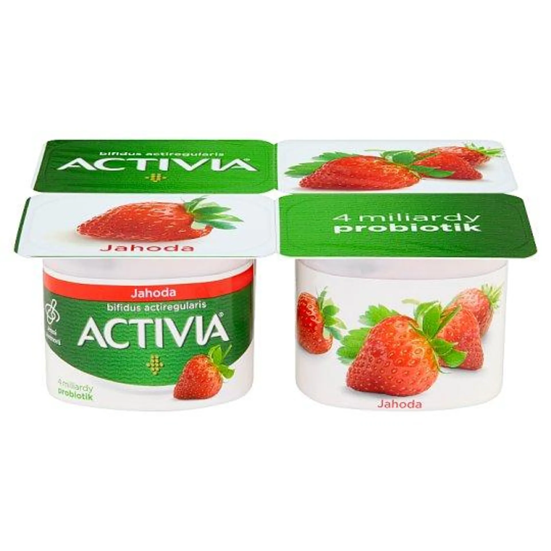 Activia jogurt jahoda 4 x 120 g