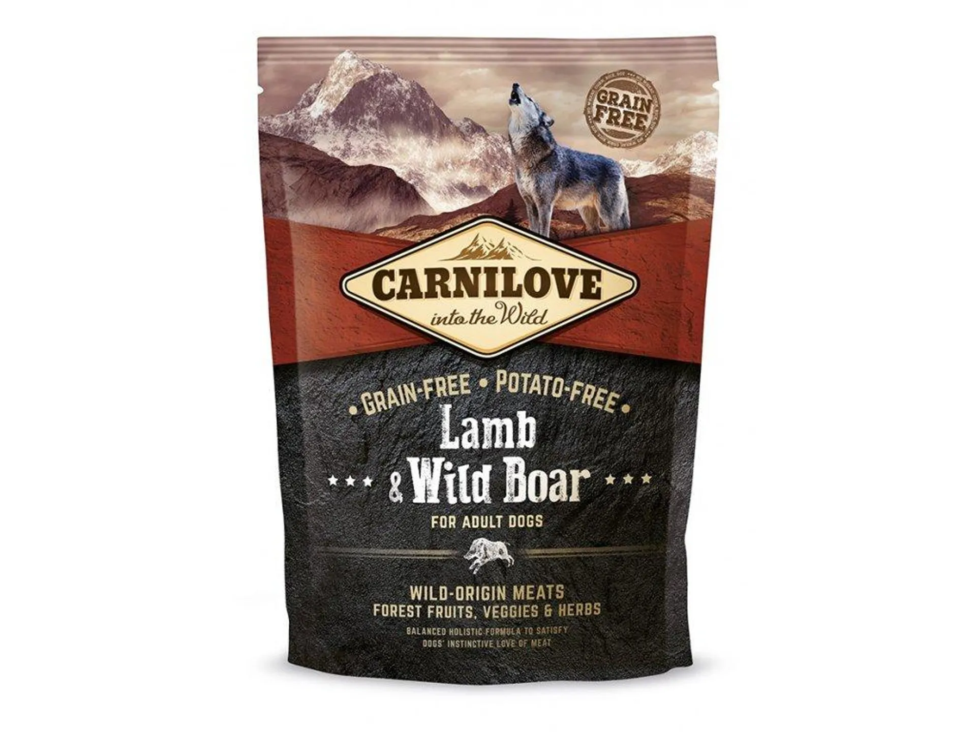 Carnilove Lamb & Wild Boar 1,5 kg - jahňacie a divaiak