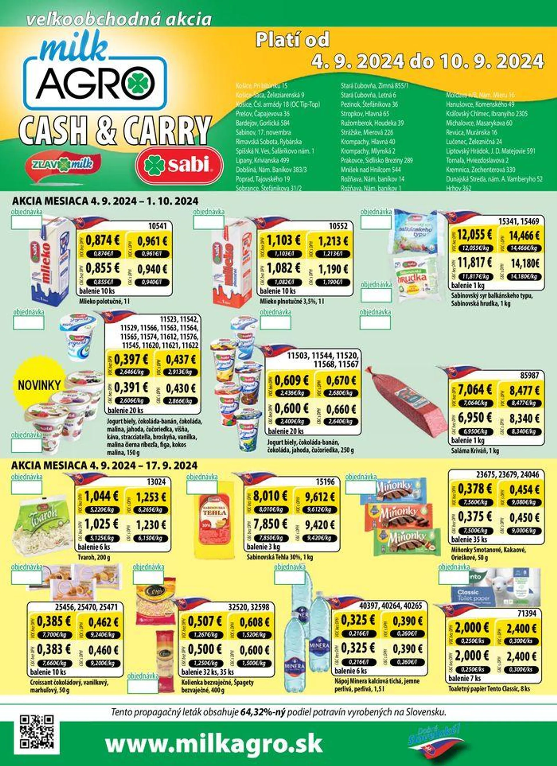 Cash & Carry leták - 1