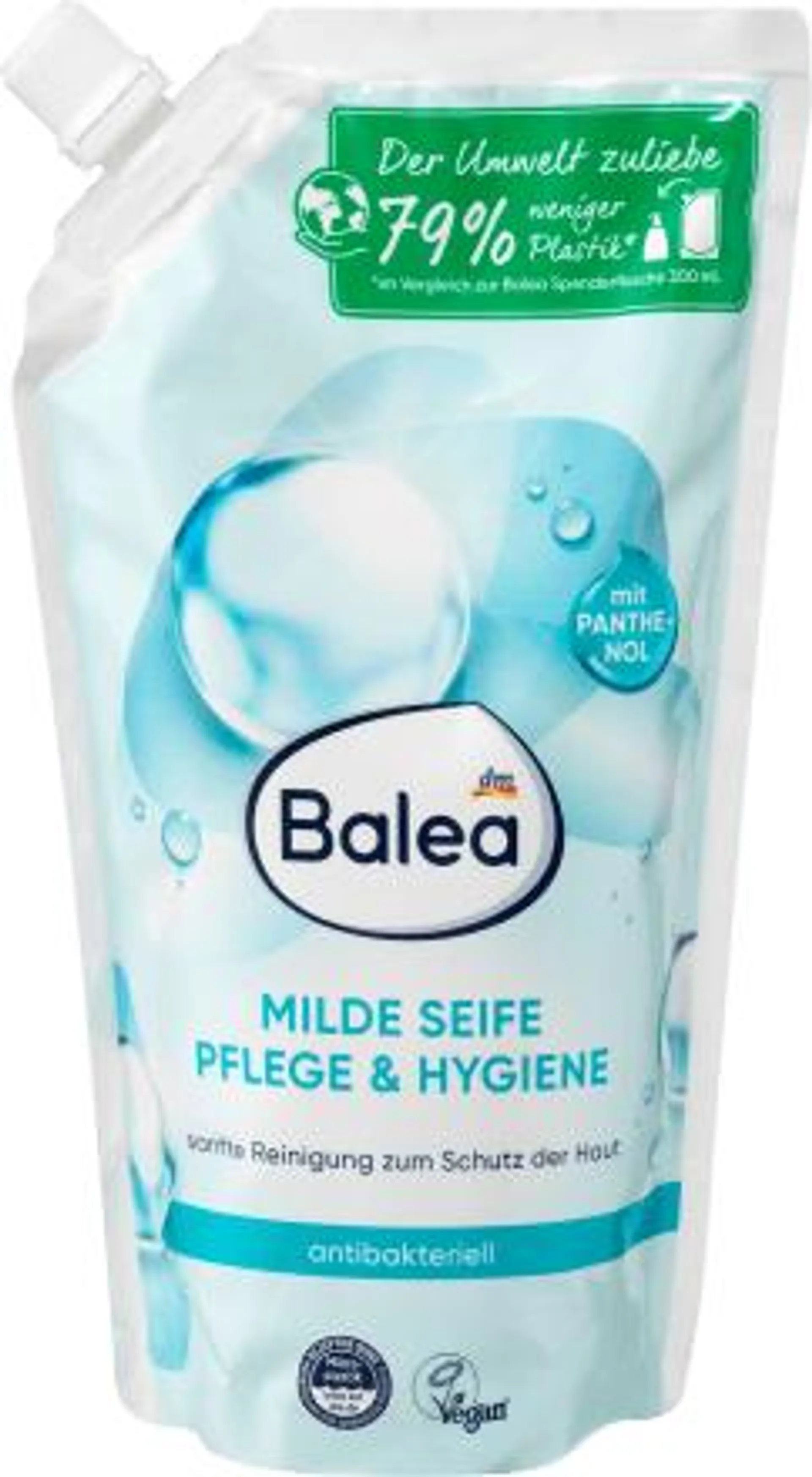 Jemné tekuté mydlo Pflege & Hygiene - náhradná náplň, 500 ml