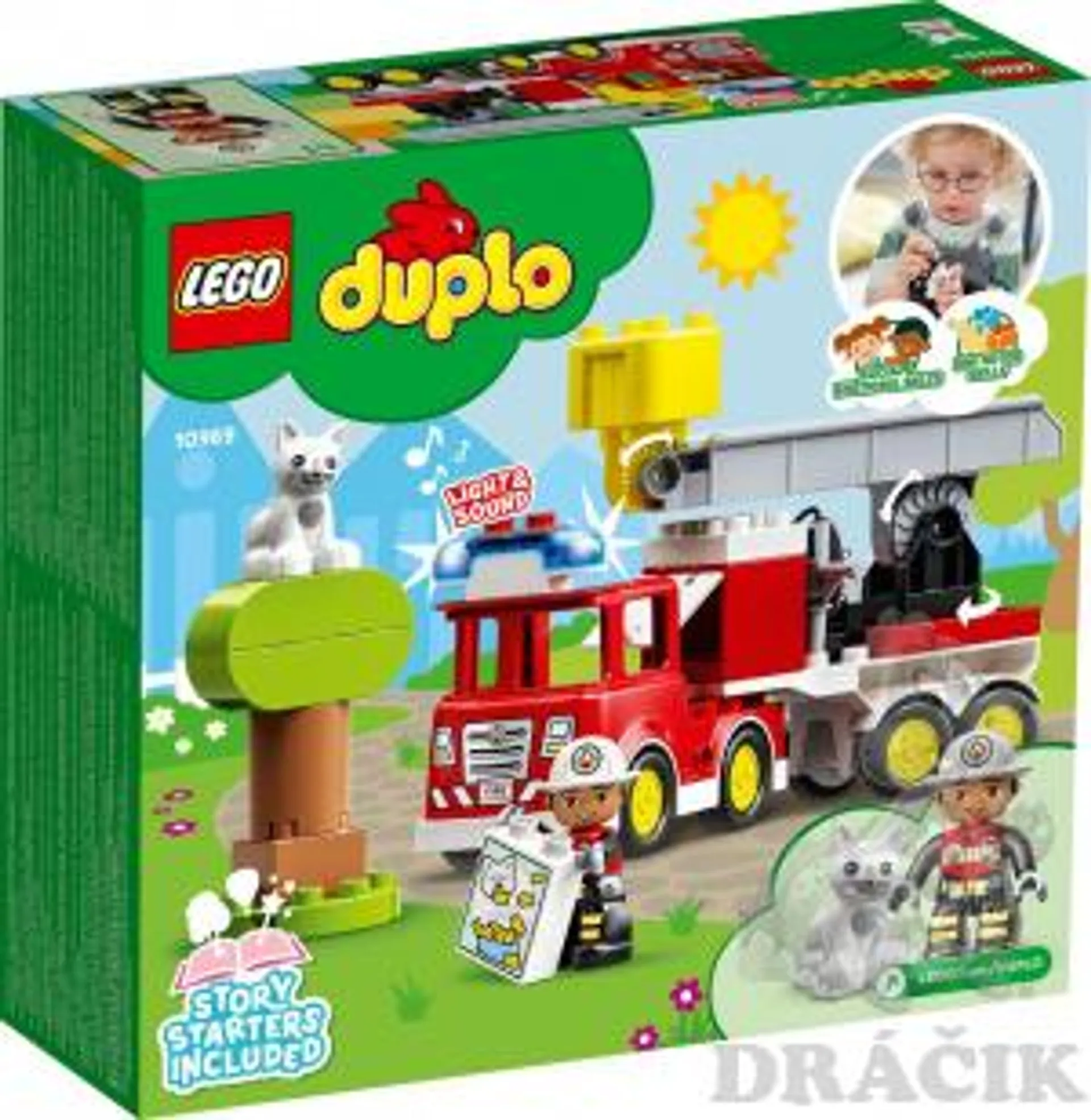 10969 Lego Duplo- Hasičské auto