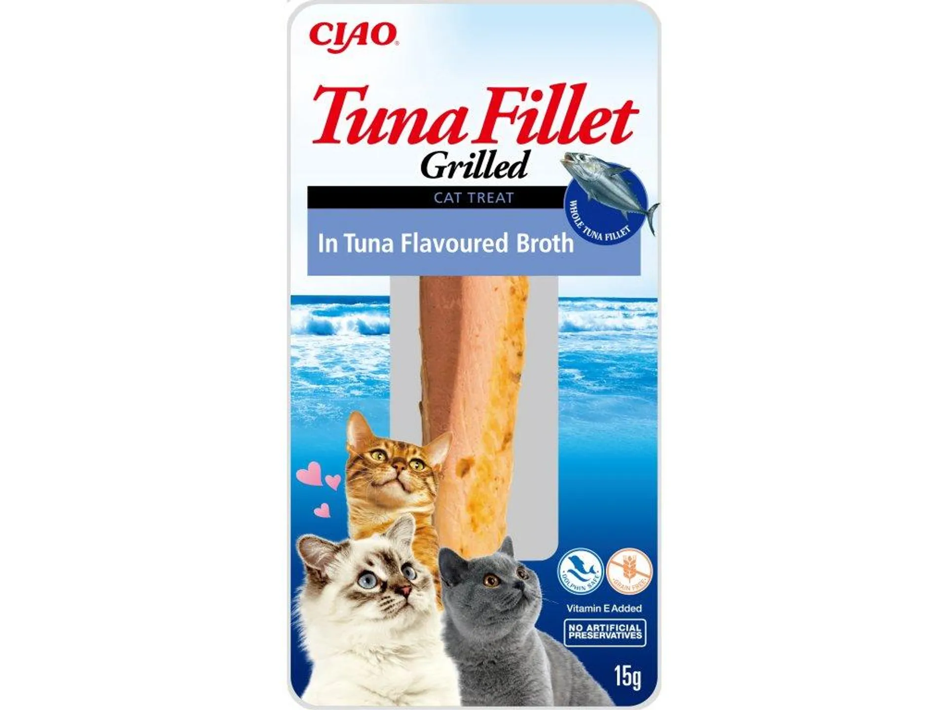 Inaba tuniakový filet pre mačky - tuniak 15g
