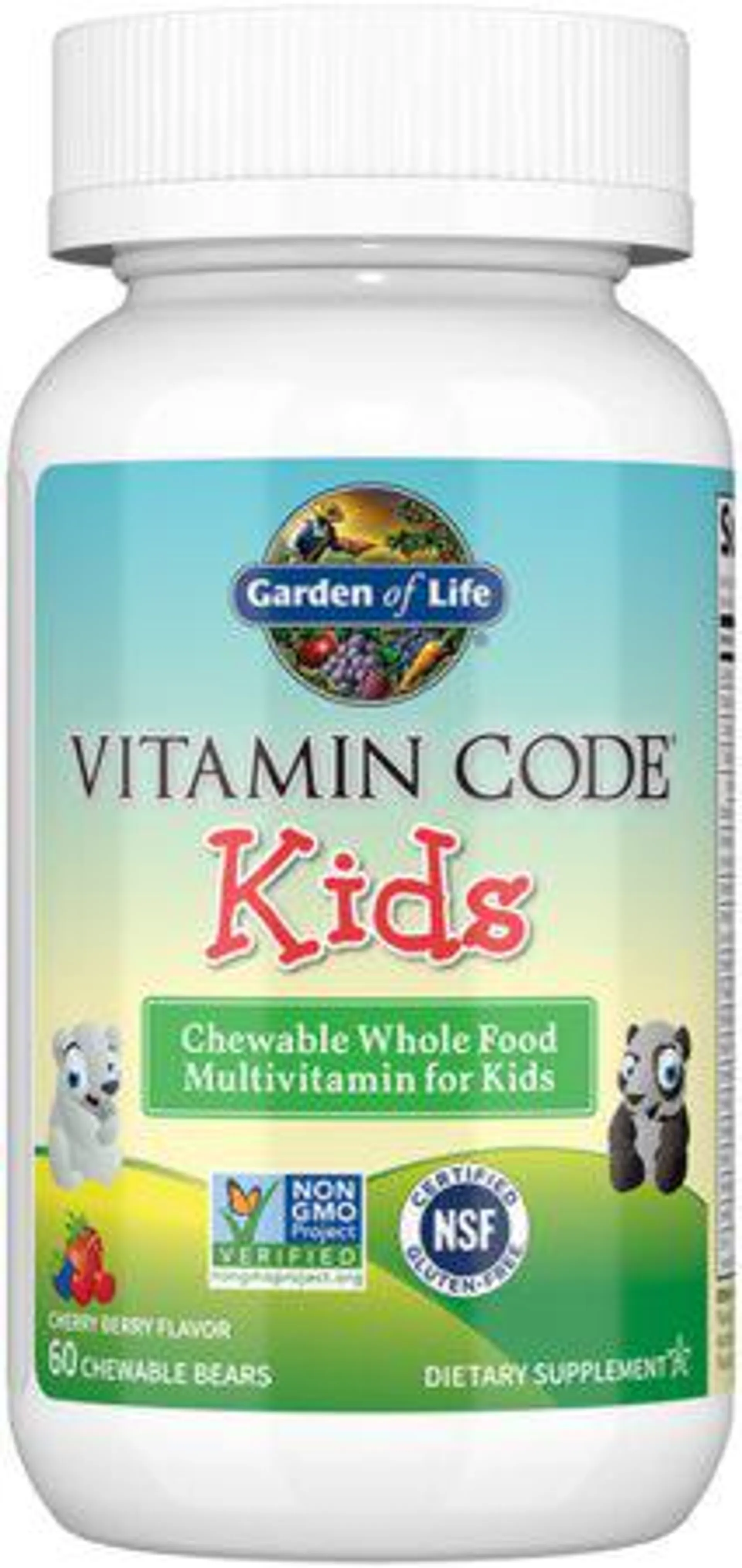 Vitamin Code Kids RAW Multivitamin