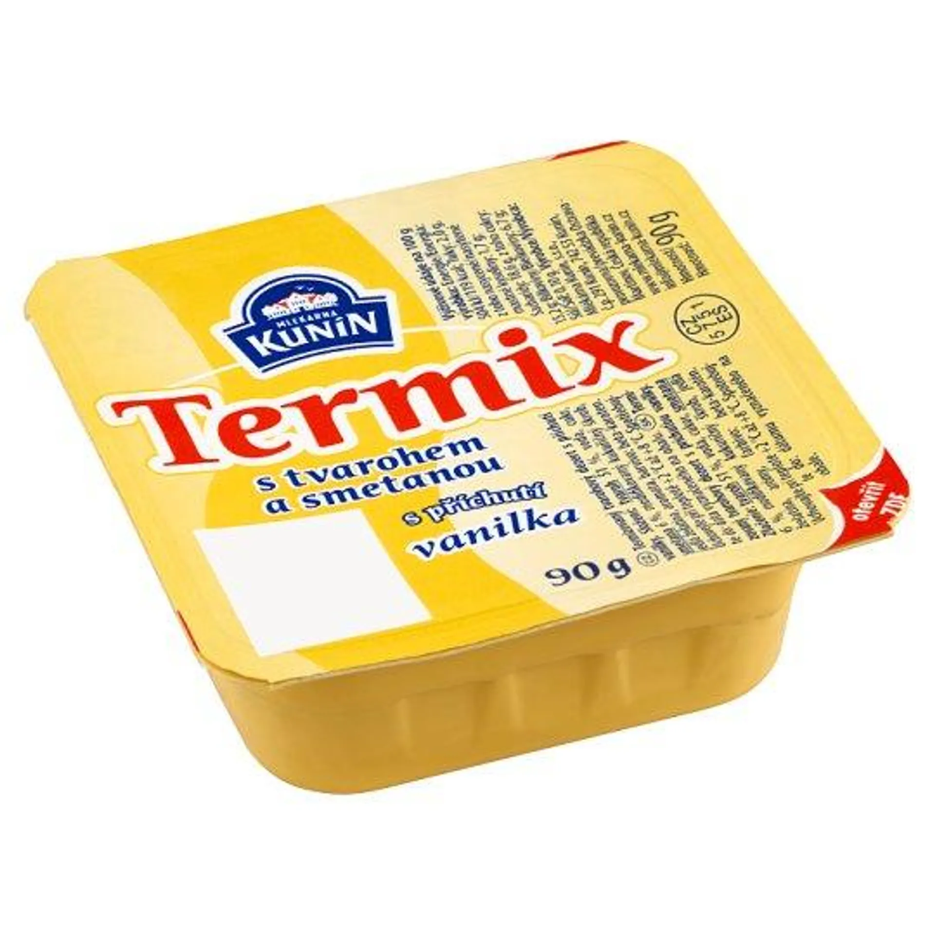 Mlékárna Kunín Termix tvarohový dezert s príchuťou vanilky 90 g