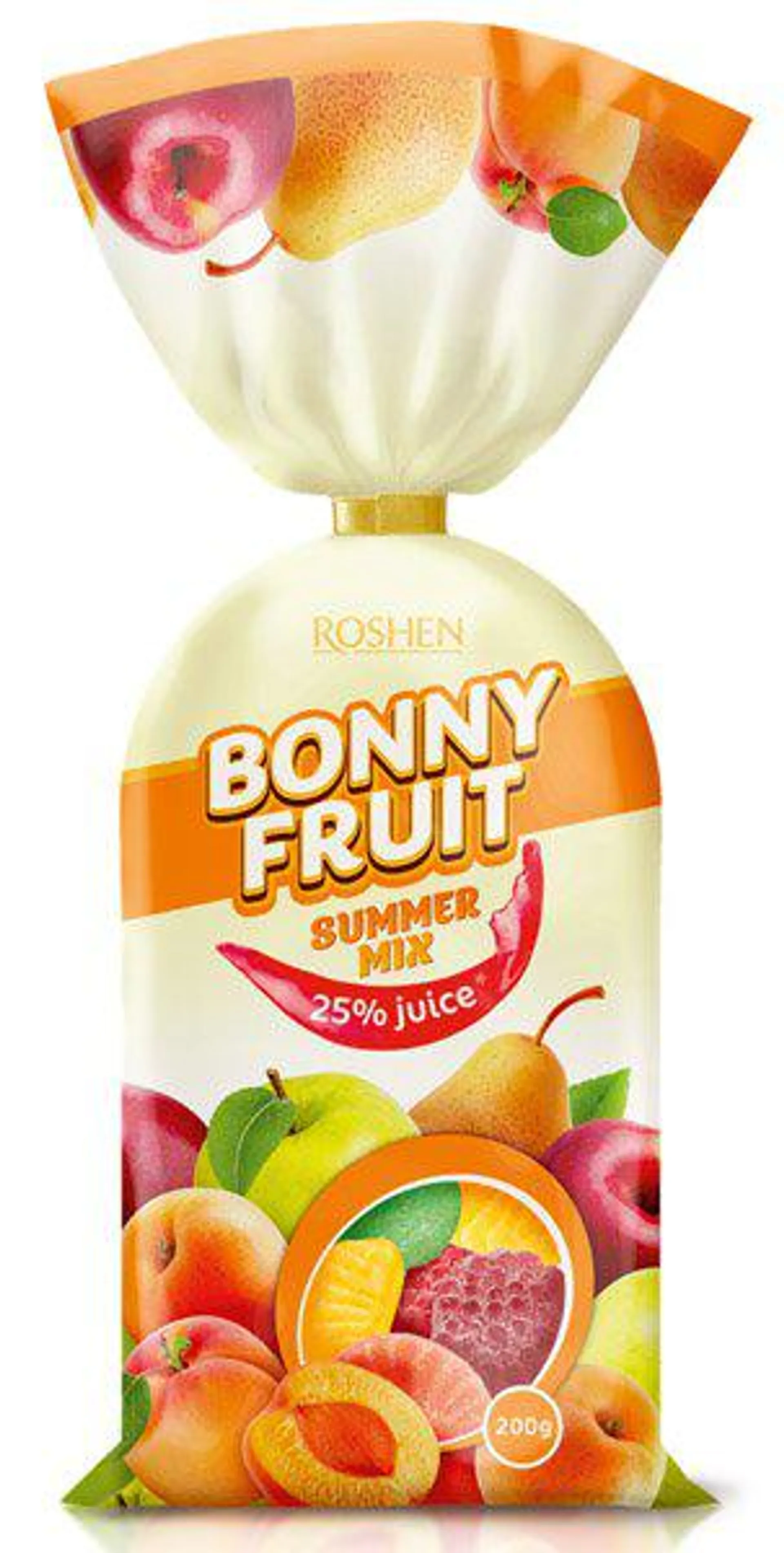ROSHEN BONNY FRUIT summer mix cukríky