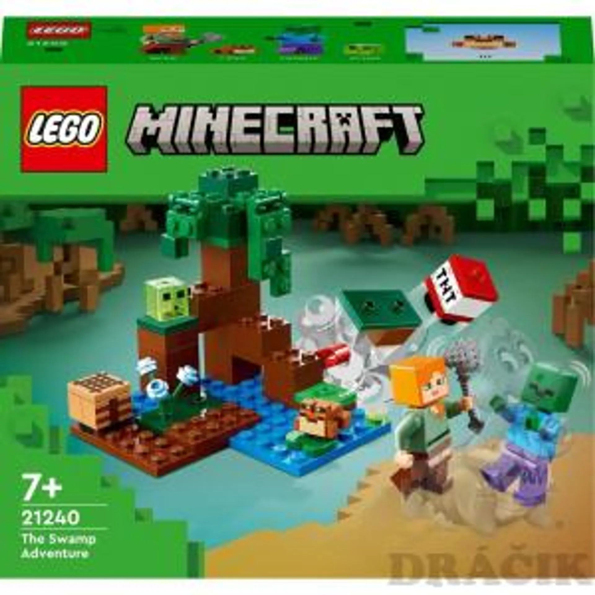 21240 Lego Minecraft- Dobrodružstvo v močiaroch