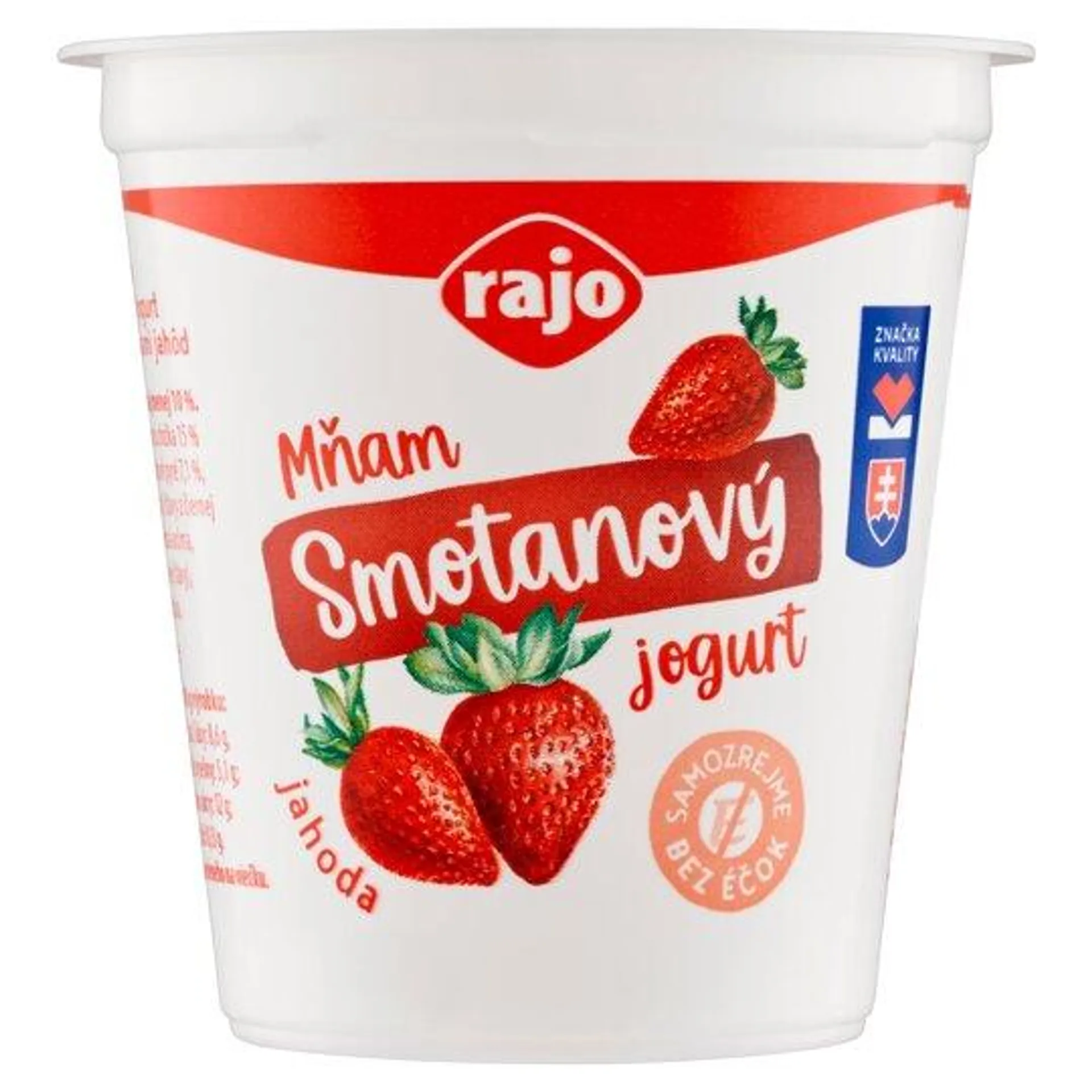 Rajo Mňam Smotanový jogurt jahoda 145 g