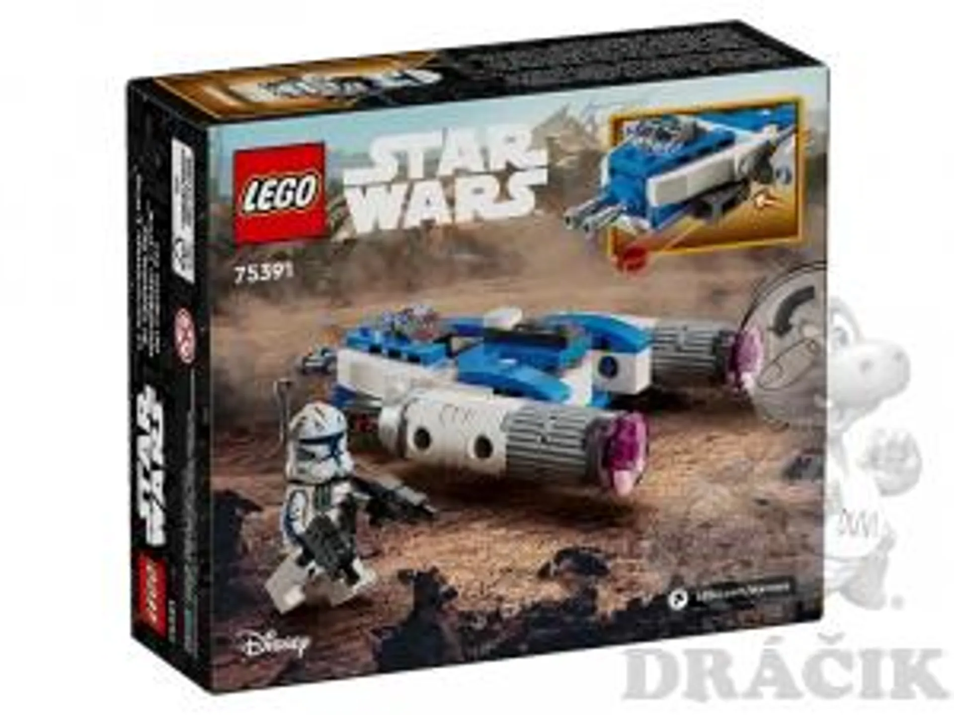 75391 Lego Star Wars – Súprava Mikrostíhačky Kapitán Rex Y – Wing