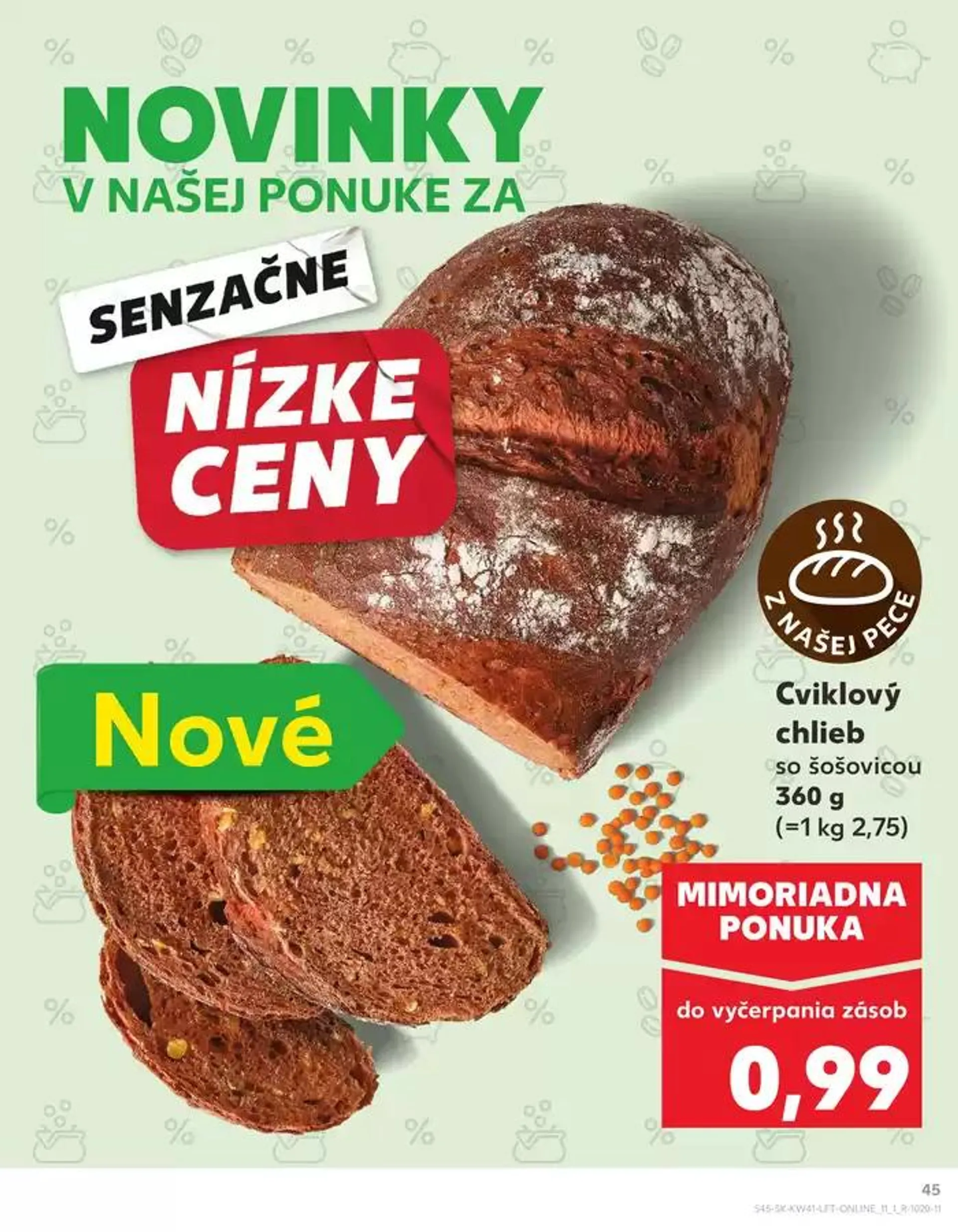 Leták: Skvelé zľavy na vybrané produkty od 10. októbra do 16. októbra 2024 - Prehľad Stránky 45