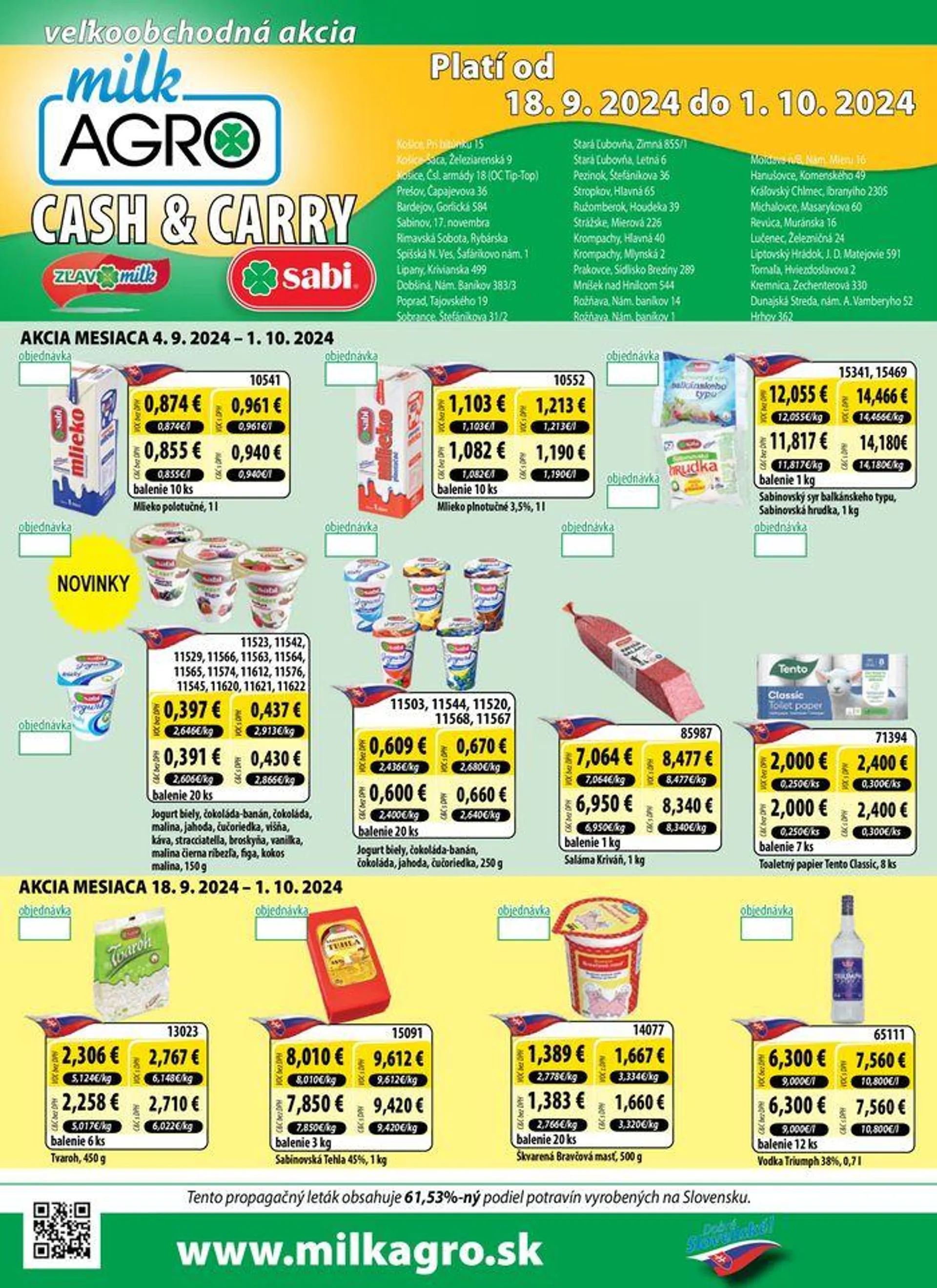 Cash & Carry leták - 1