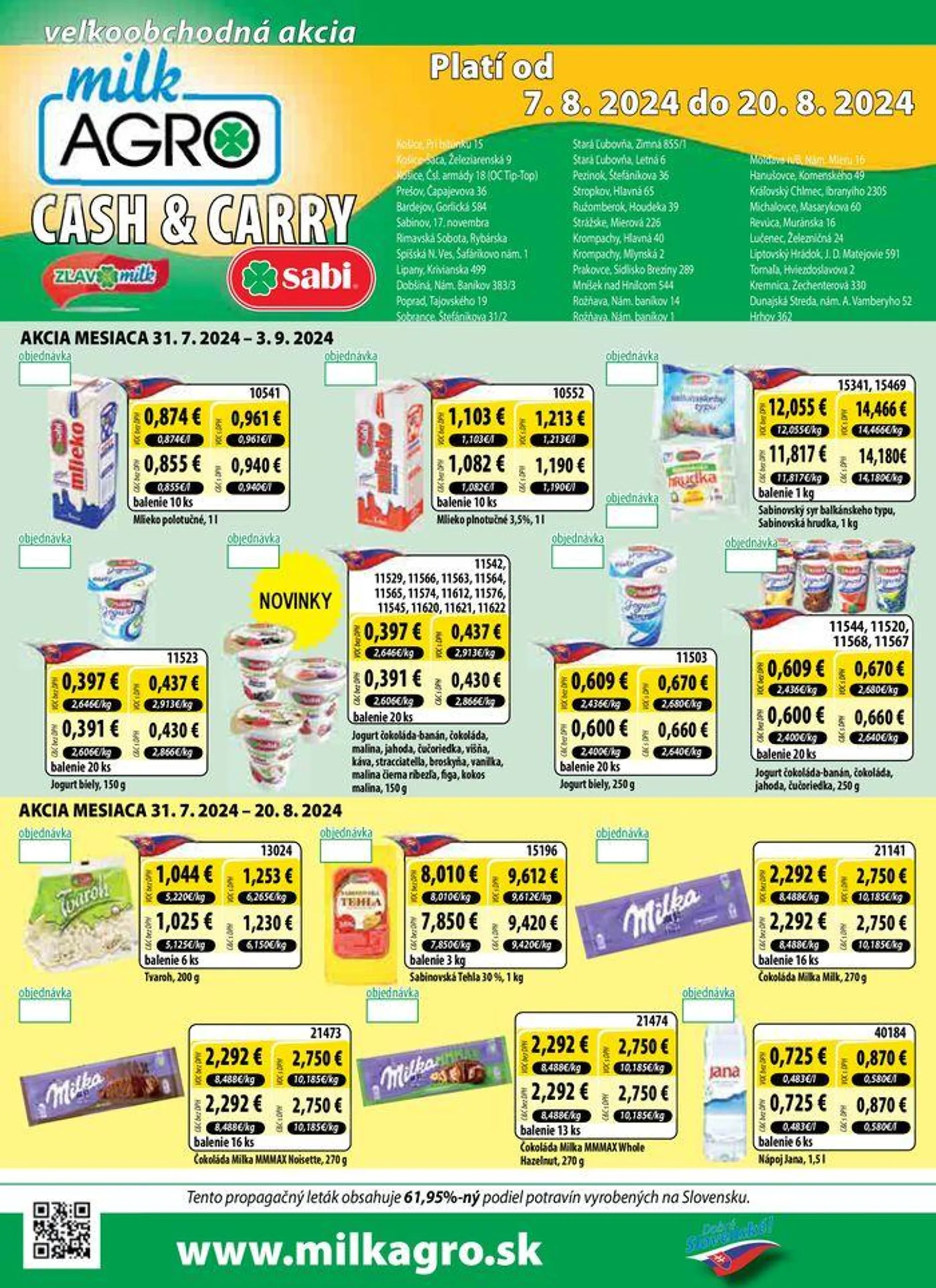 Cash & Carry leták - 1