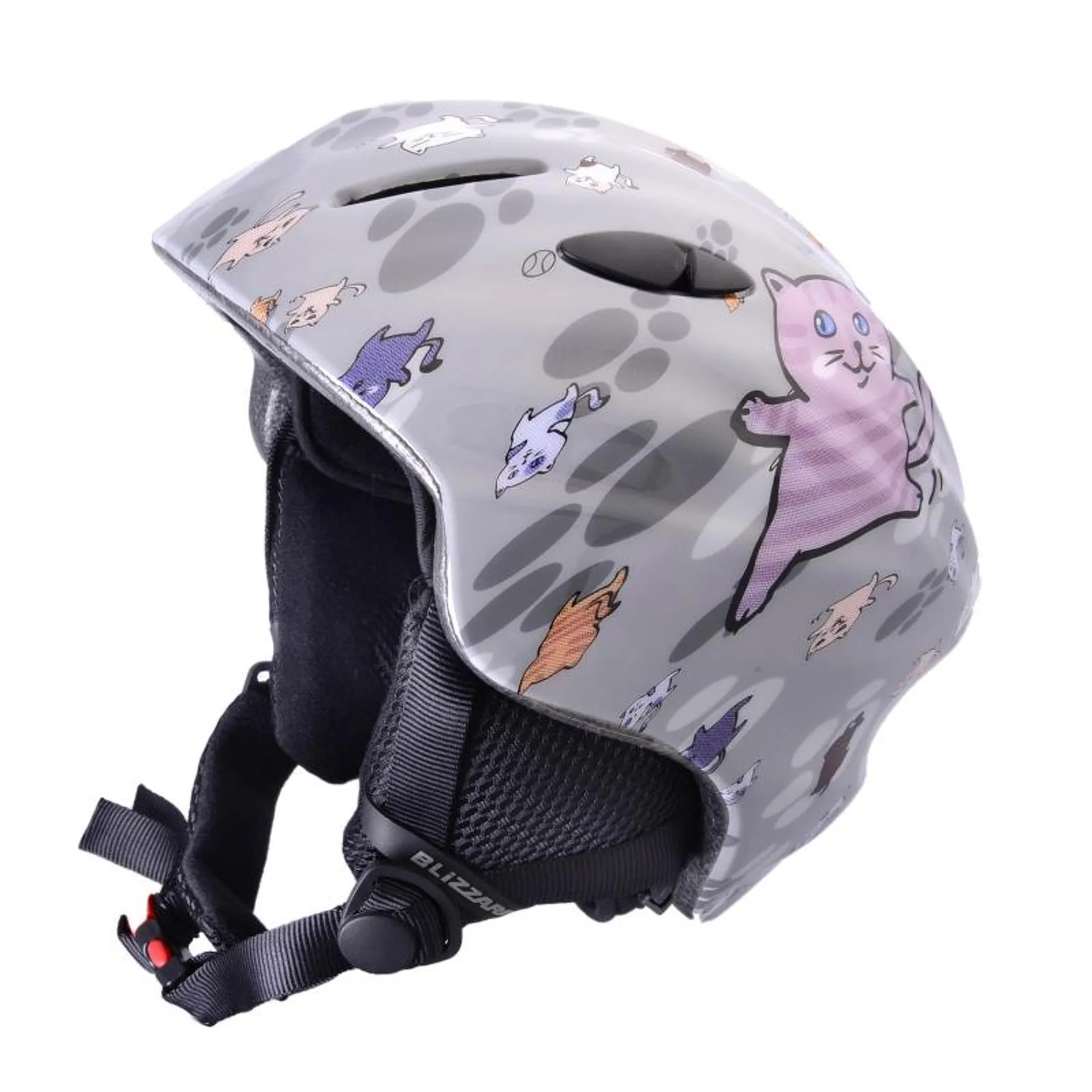 MAGNUM ski helmet, grey cat shiny, size 48-5