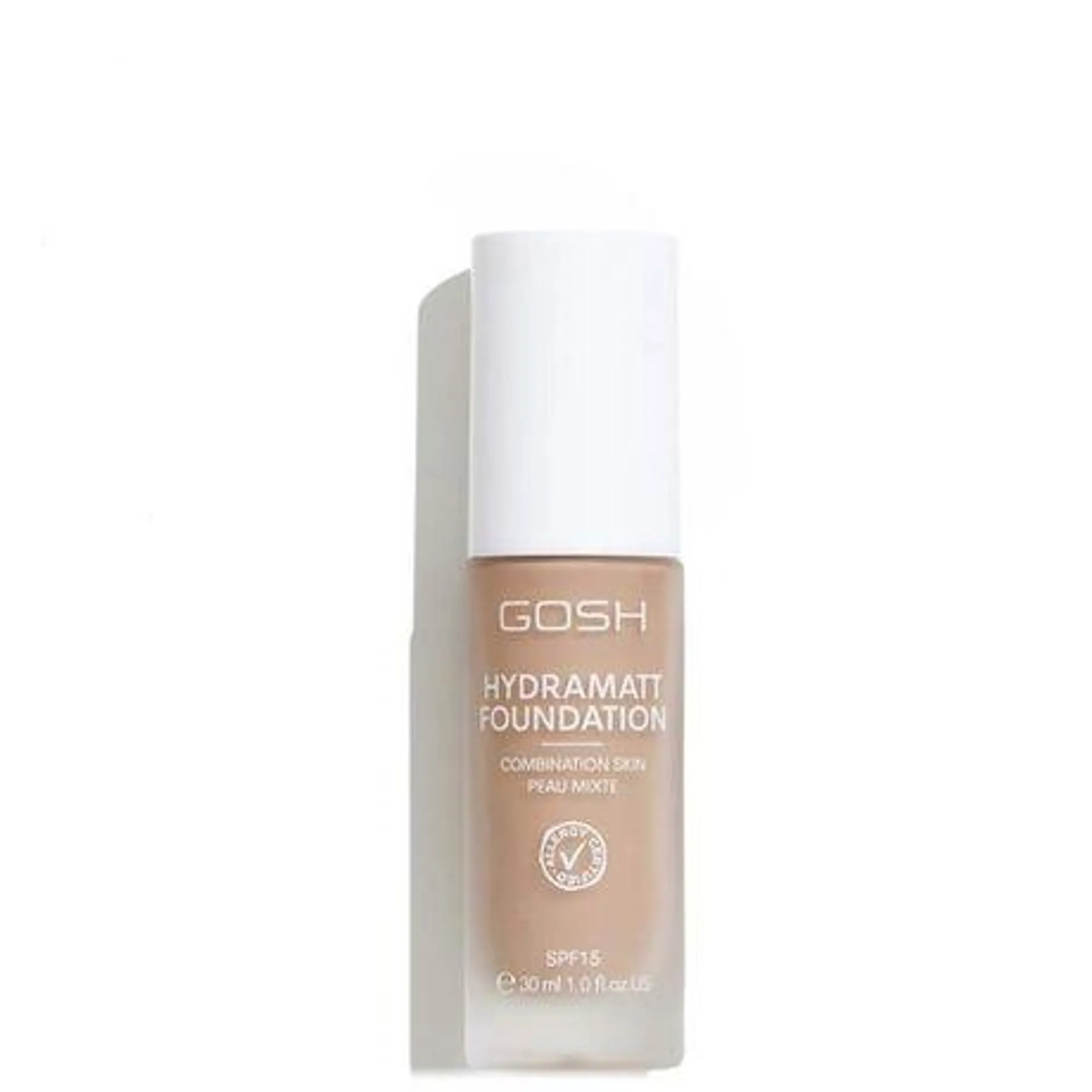 Gosh Hydramatt Foundation make-up 30 ml, 012N Medium Dark