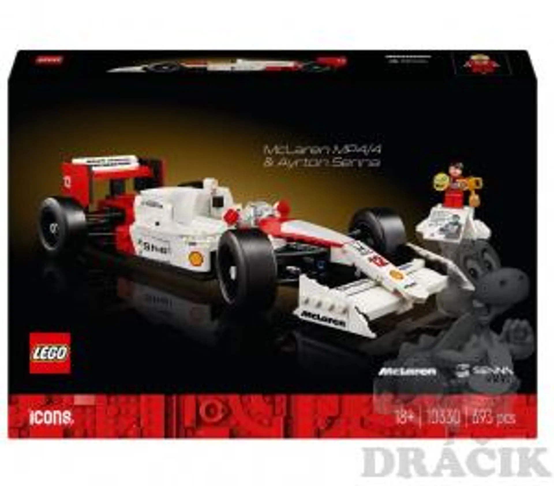 10330 Lego Icons – McLaren Mp4/4 A Ayrton Senna