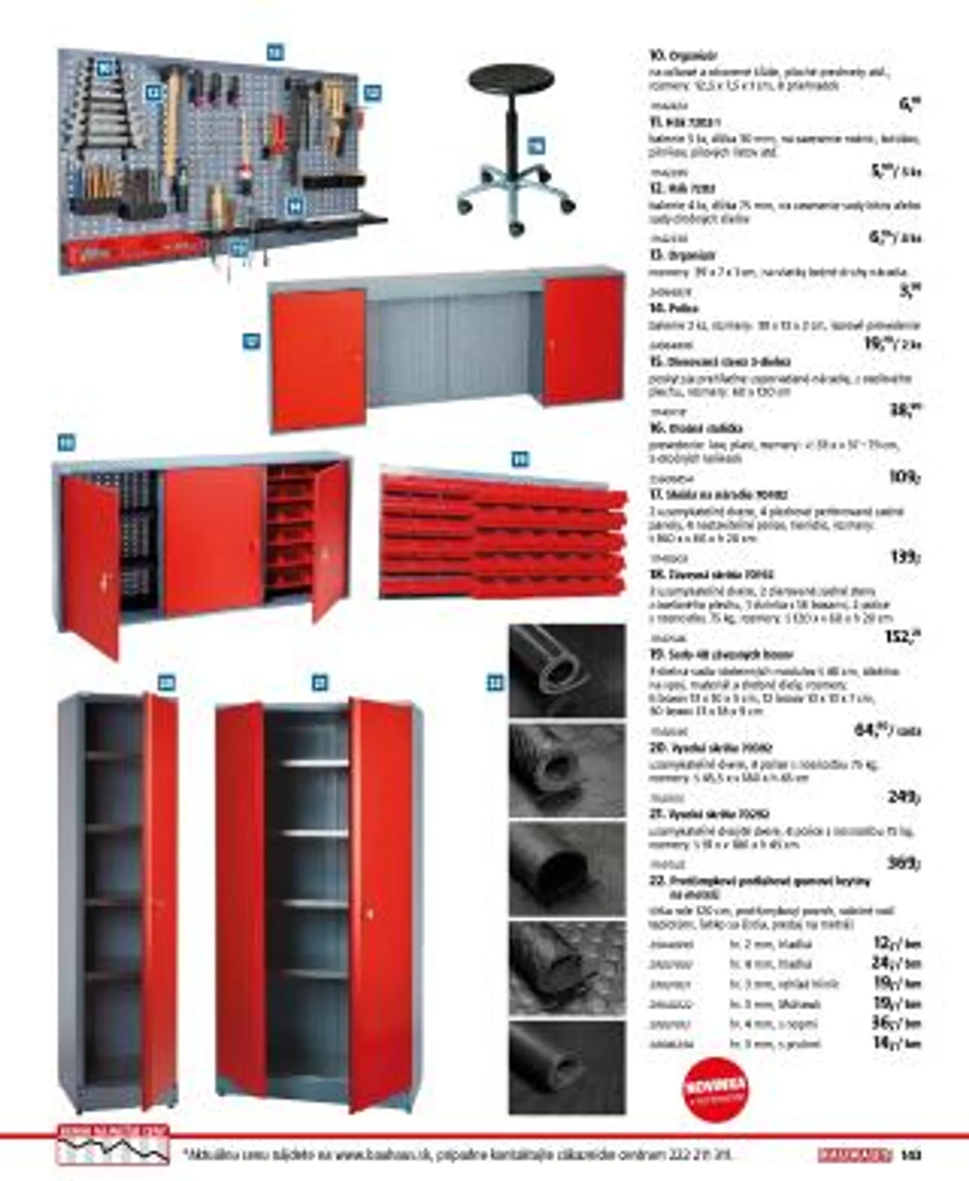 Leták: BAUHAUS katalóg - Náradie a dielňa od 13. septembra do 28. februára 2025 - Prehľad Stránky 143