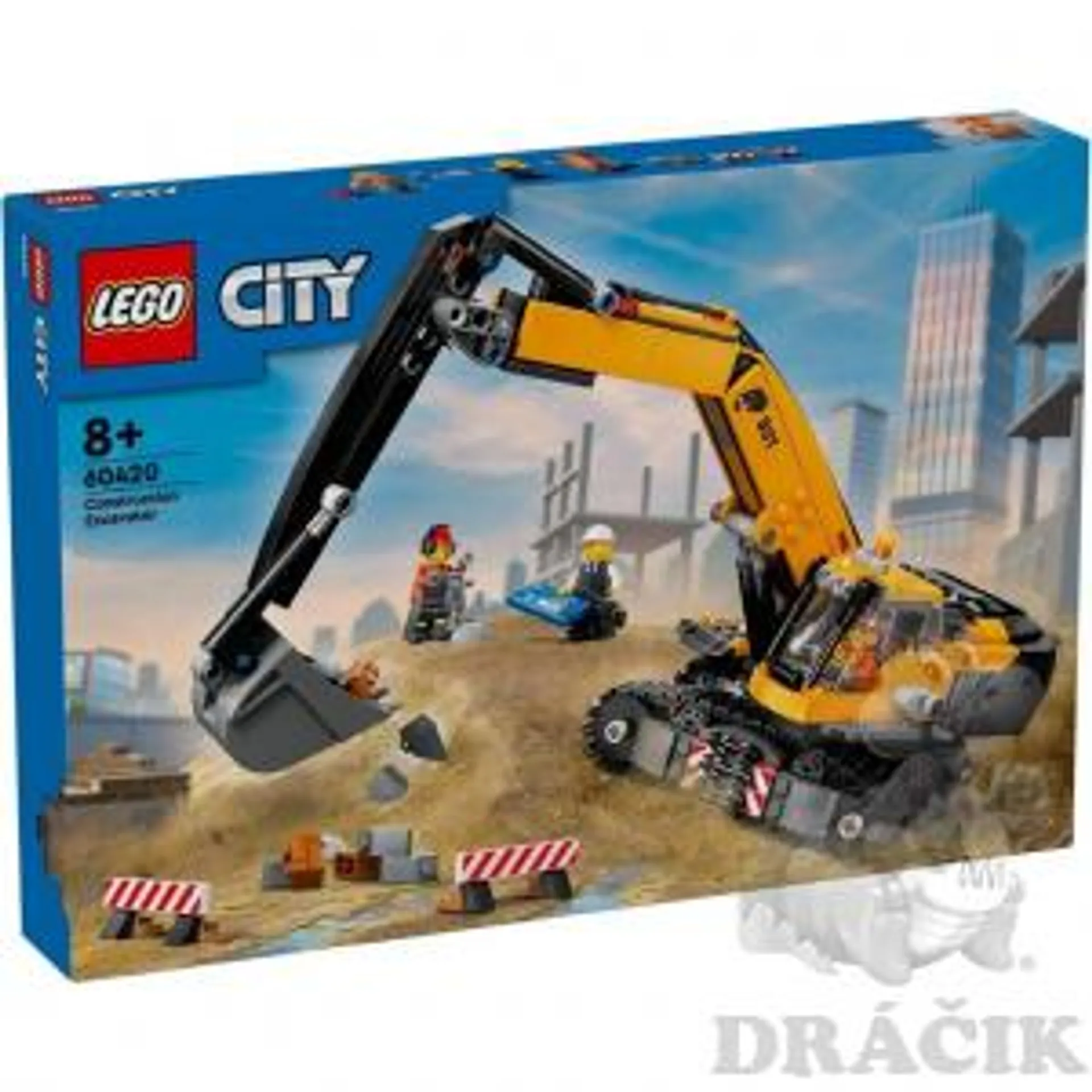 60420 Lego City – Žltý bager