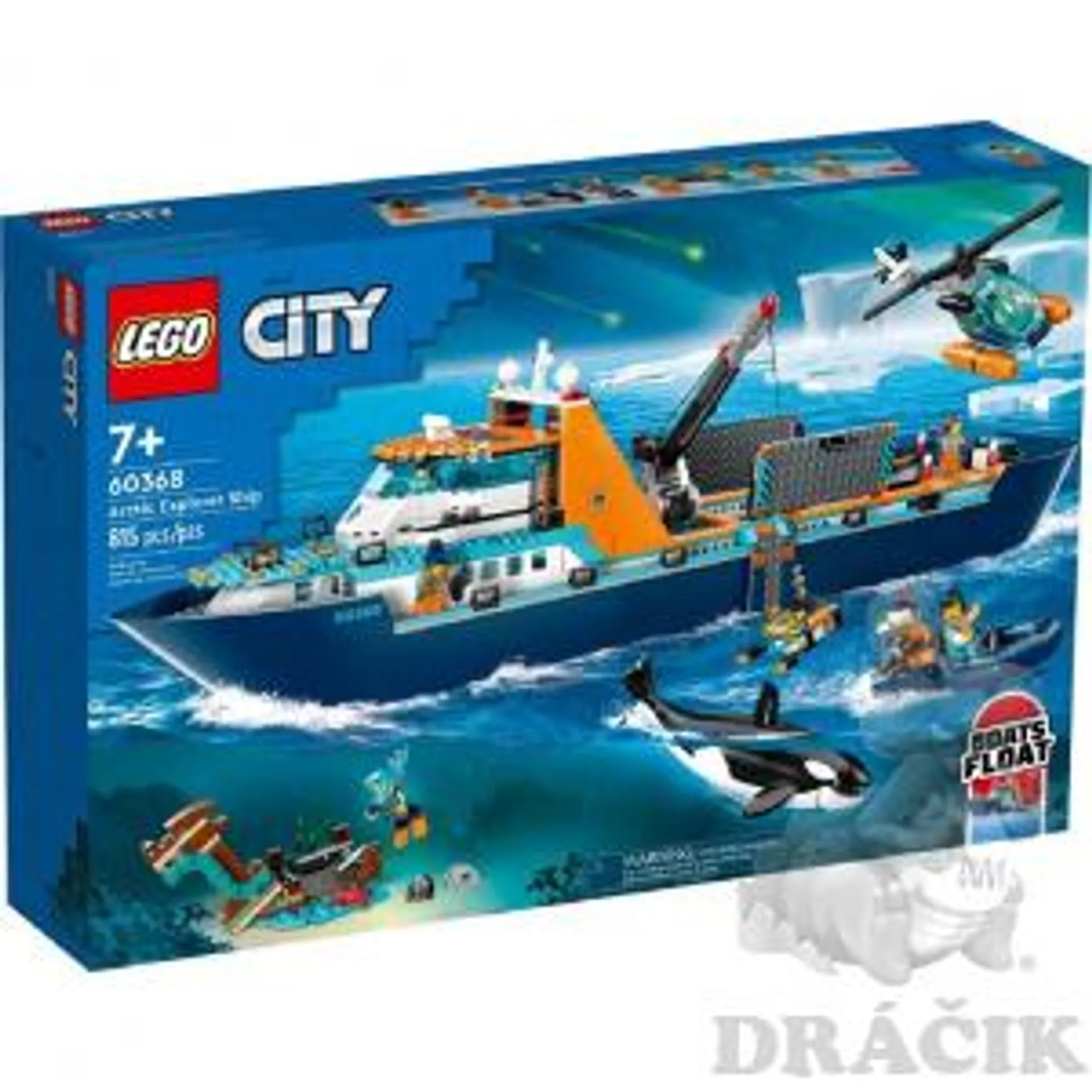 60368 Lego City- Arktická prieskumná loď