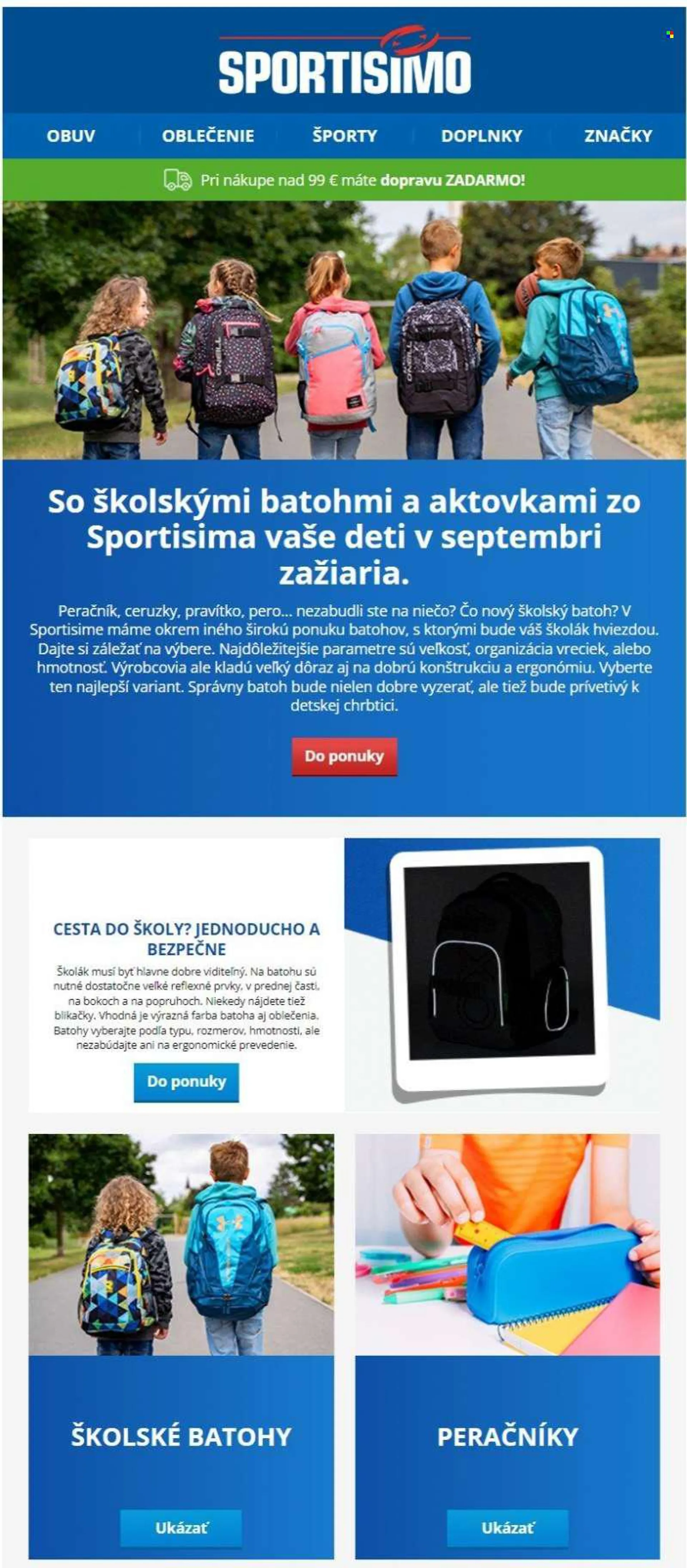 Leták Sportisimo - 11.8.2022 - 16.8.2022.