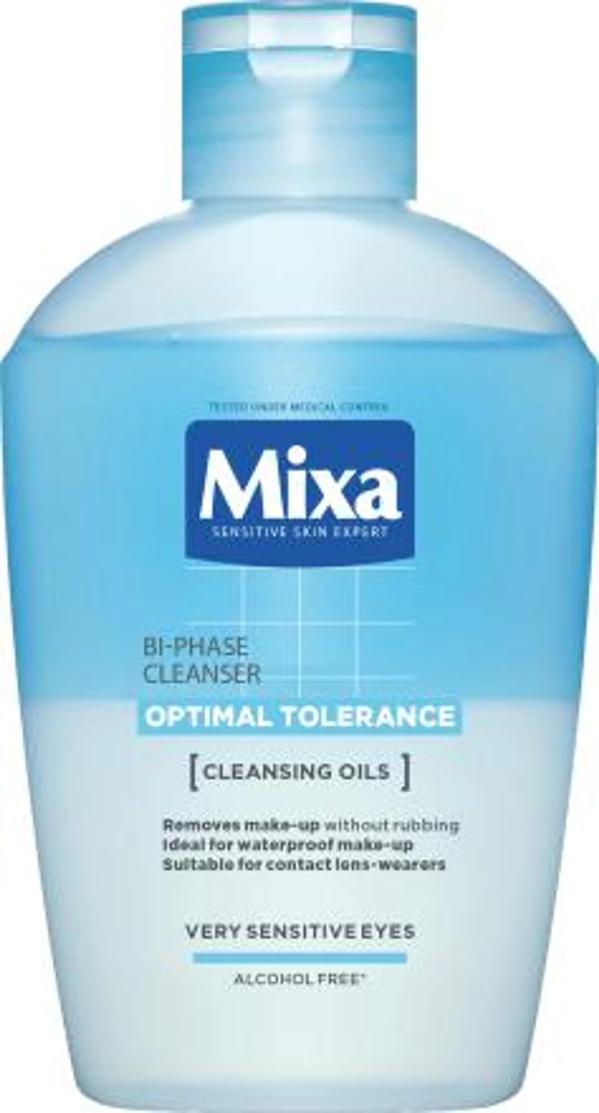 Dvojfázový odličovač očí Optimal Tolerance, 125 ml