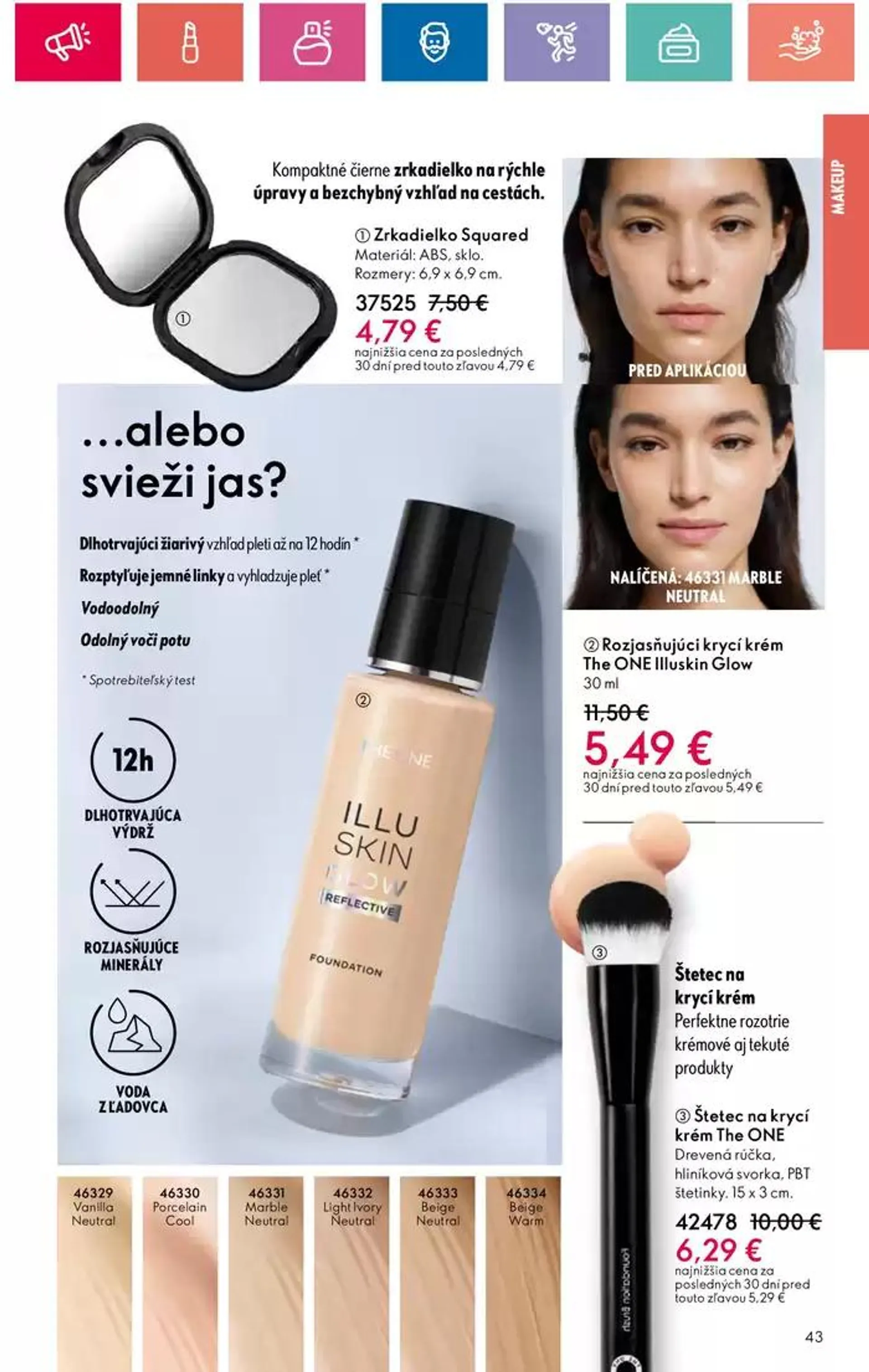 Leták: ORIFLAME katalóg od 2. októbra do 16. októbra 2024 - Prehľad Stránky 43