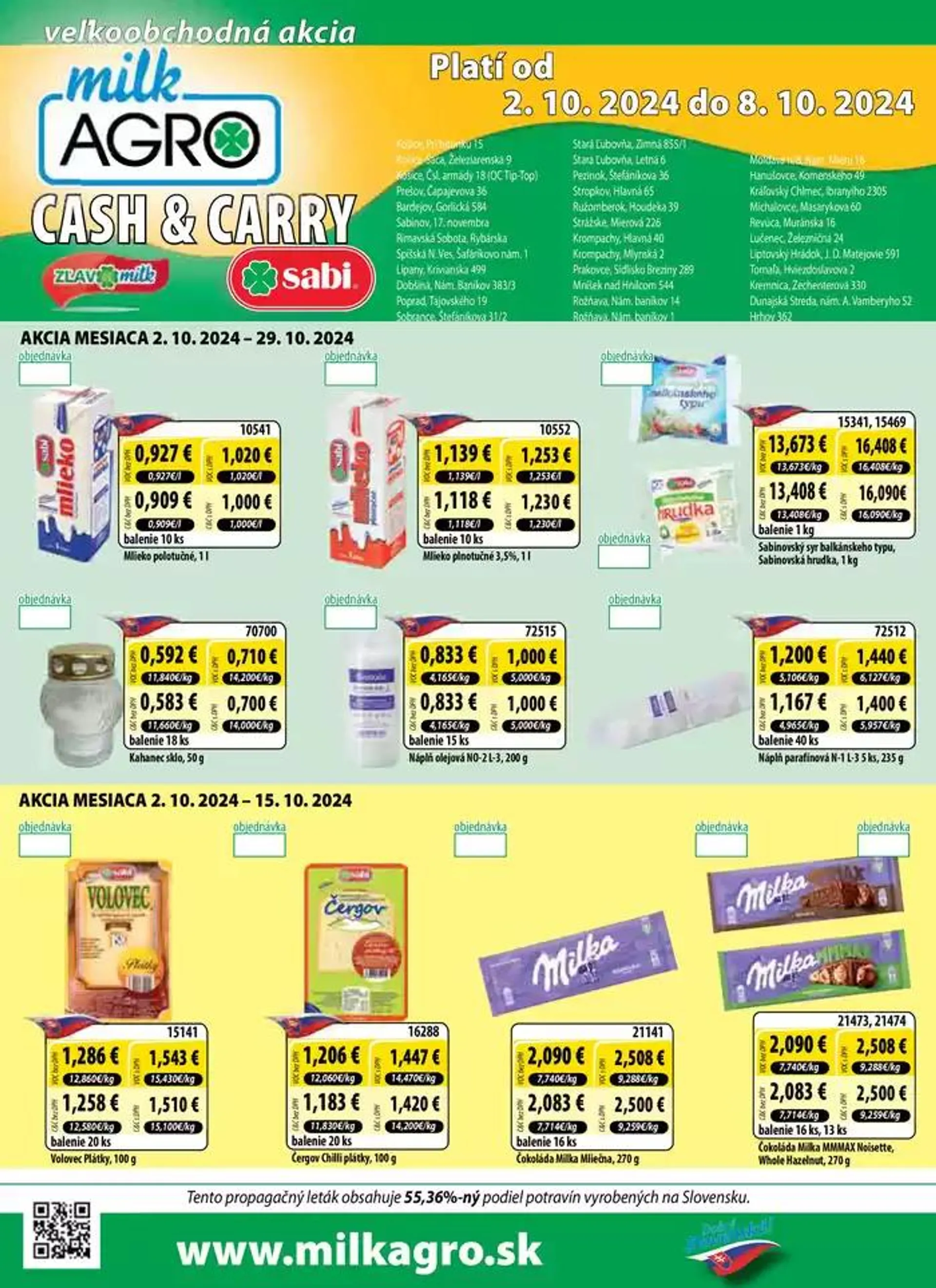 Cash & Carry leták - 1