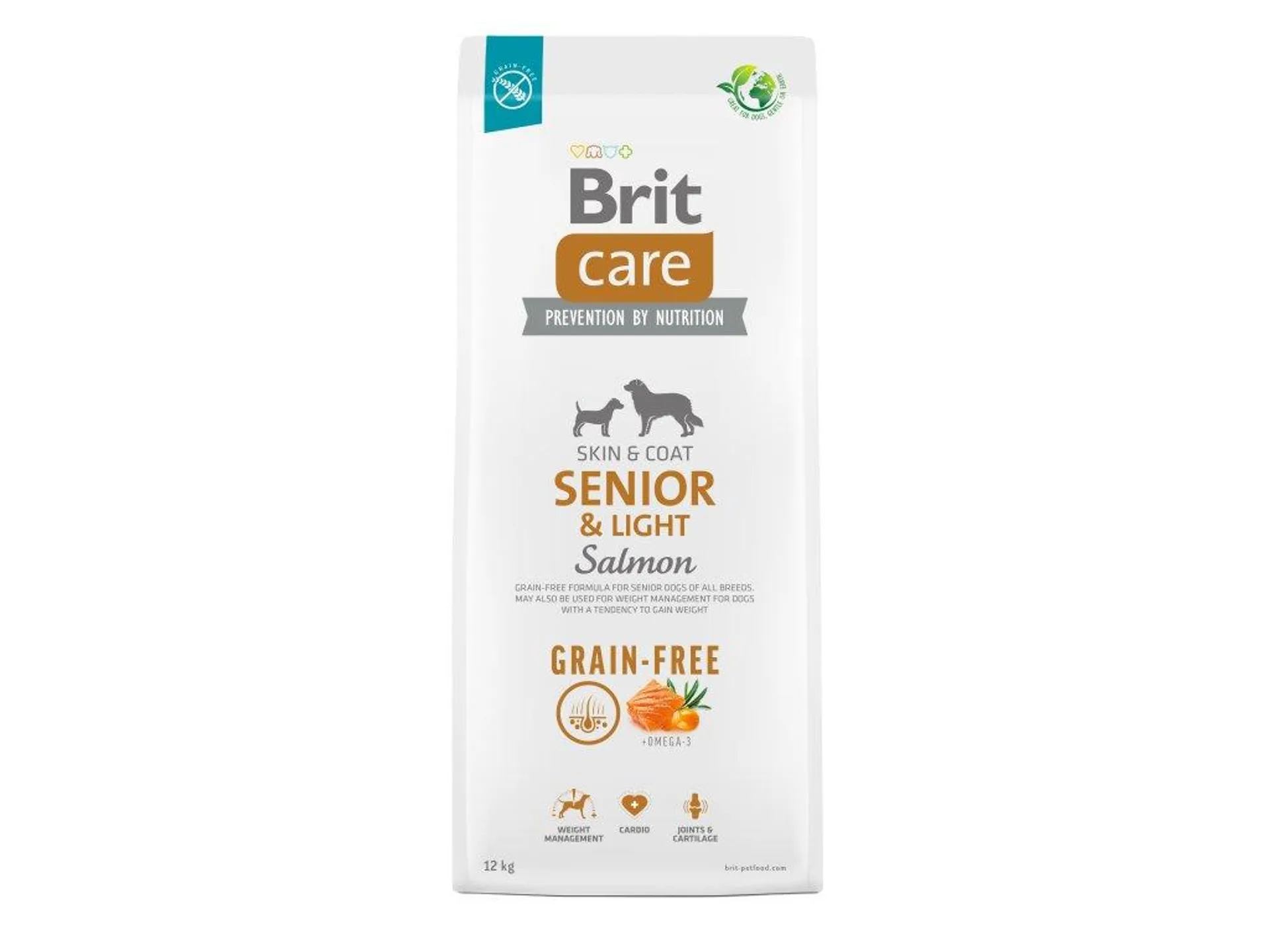 Brit Care Dog Grain-free Senior and Light, 12kg