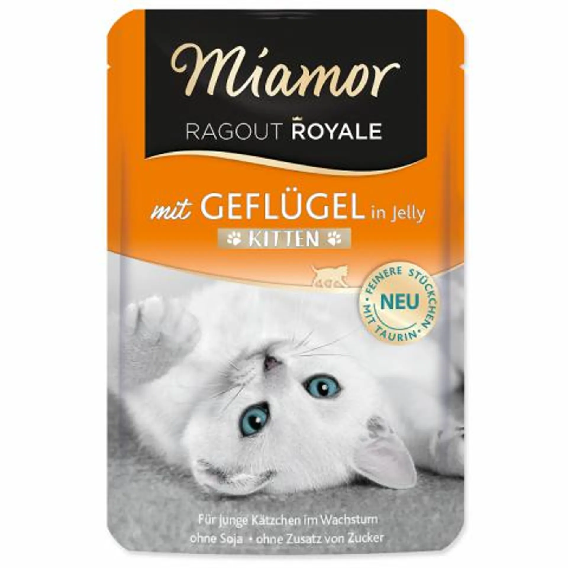Miamor Ragout Royale kapsička kitten hydina v želé 100 g
