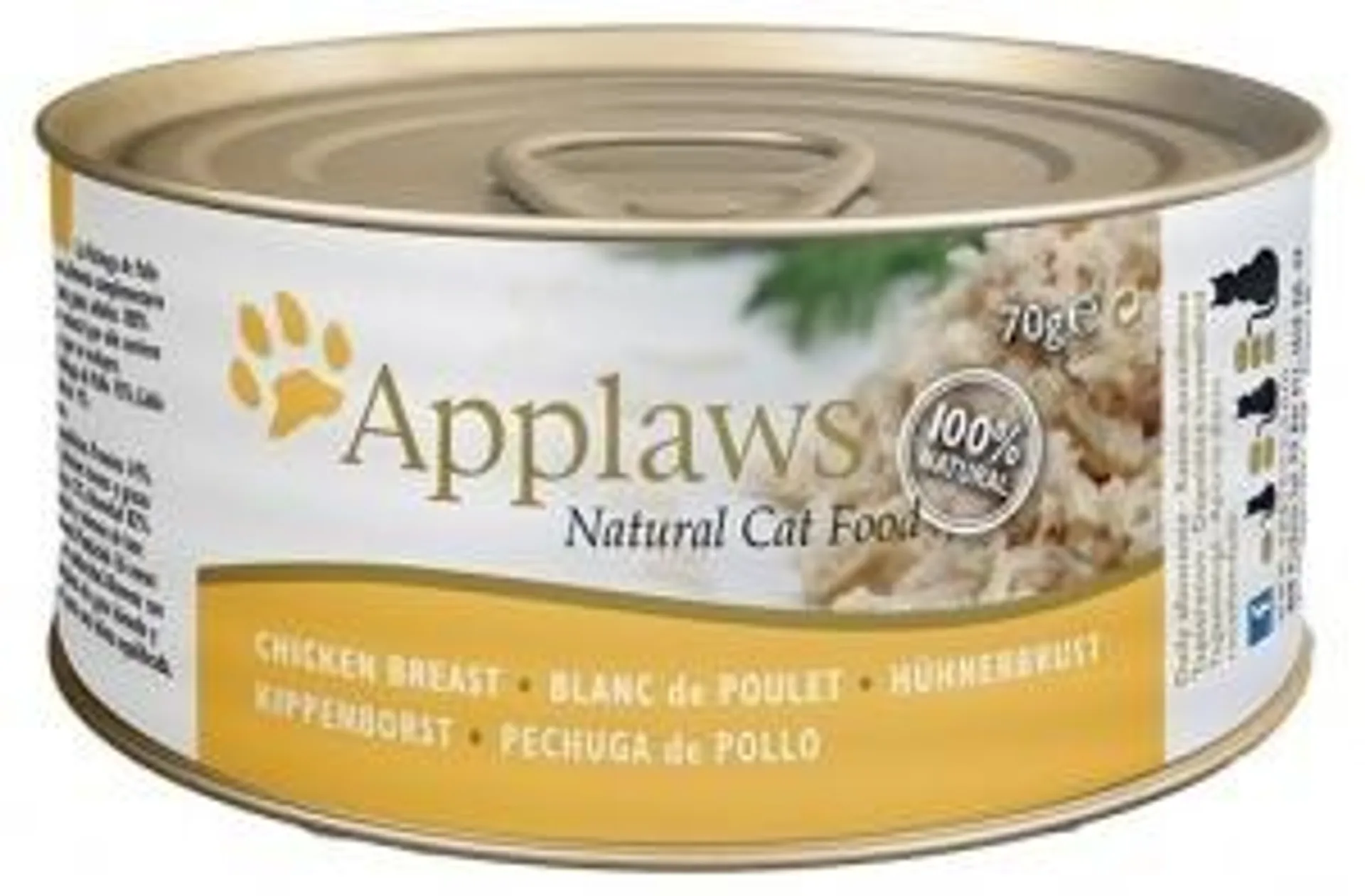 Applaws konzerva pre mačky kuracie prsia 70 g