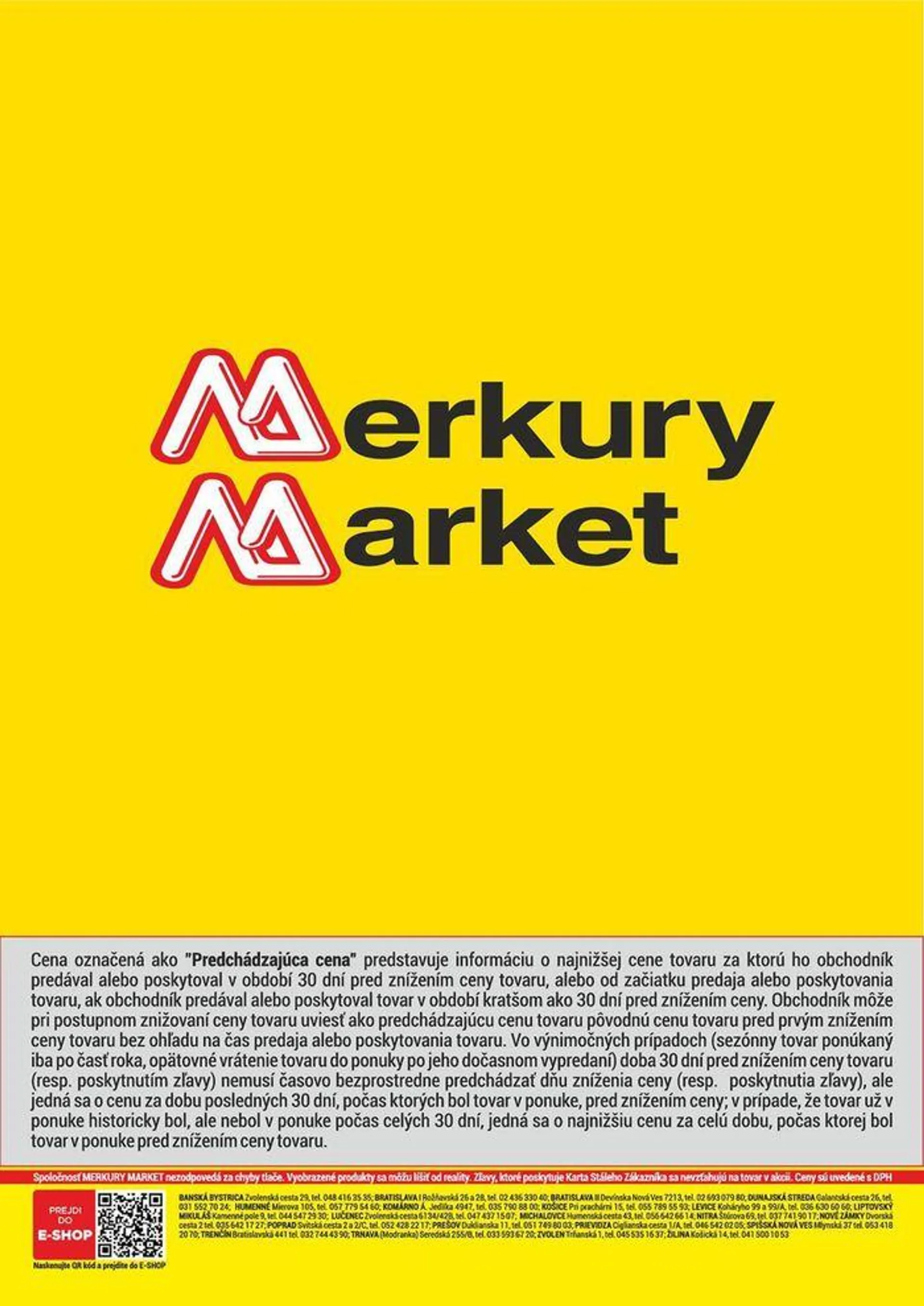 Leták: Leták Merkury Market od 1. júla do 31. júla 2024 - Prehľad Stránky 52