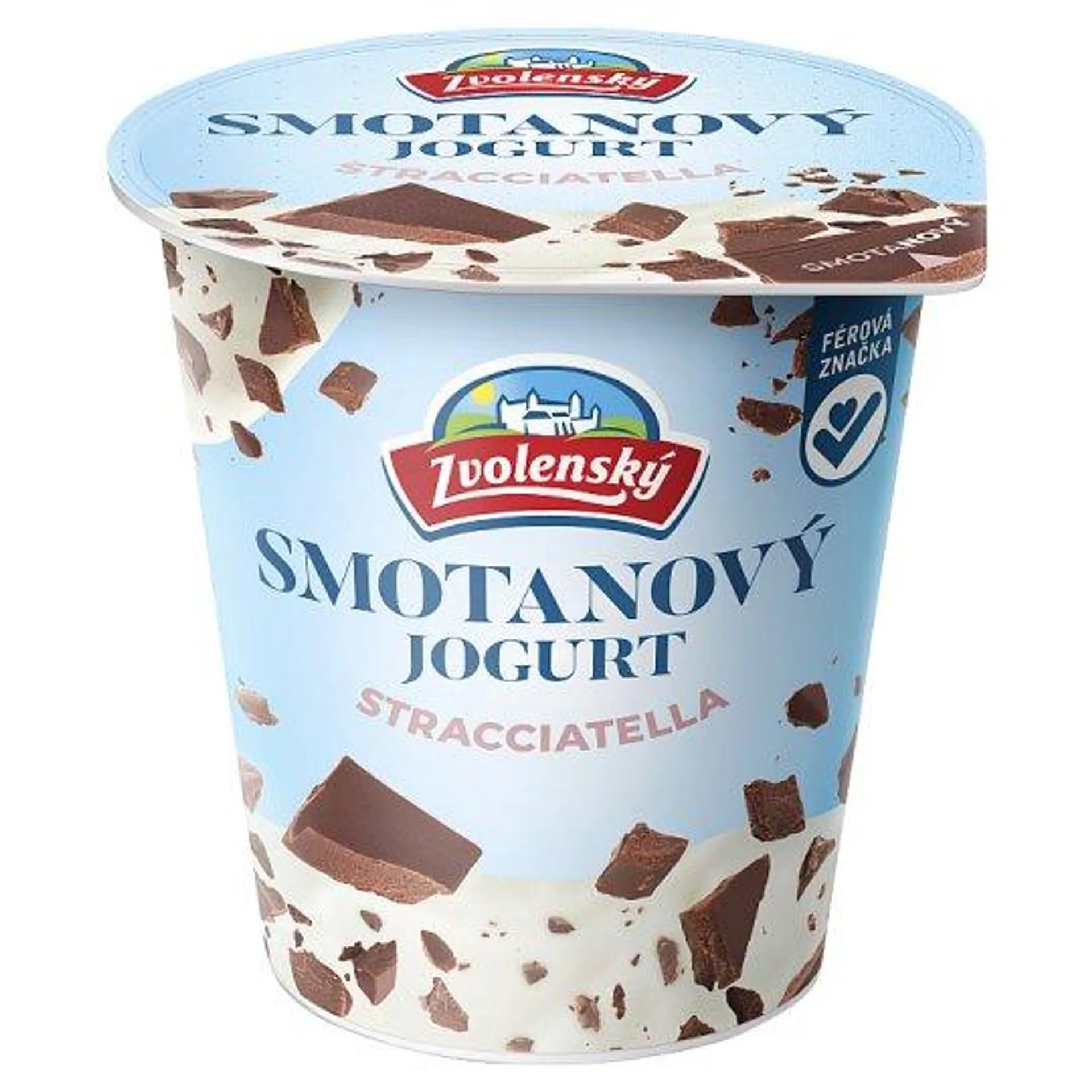 Zvolenský Smotanový jogurt stracciatella 145 g